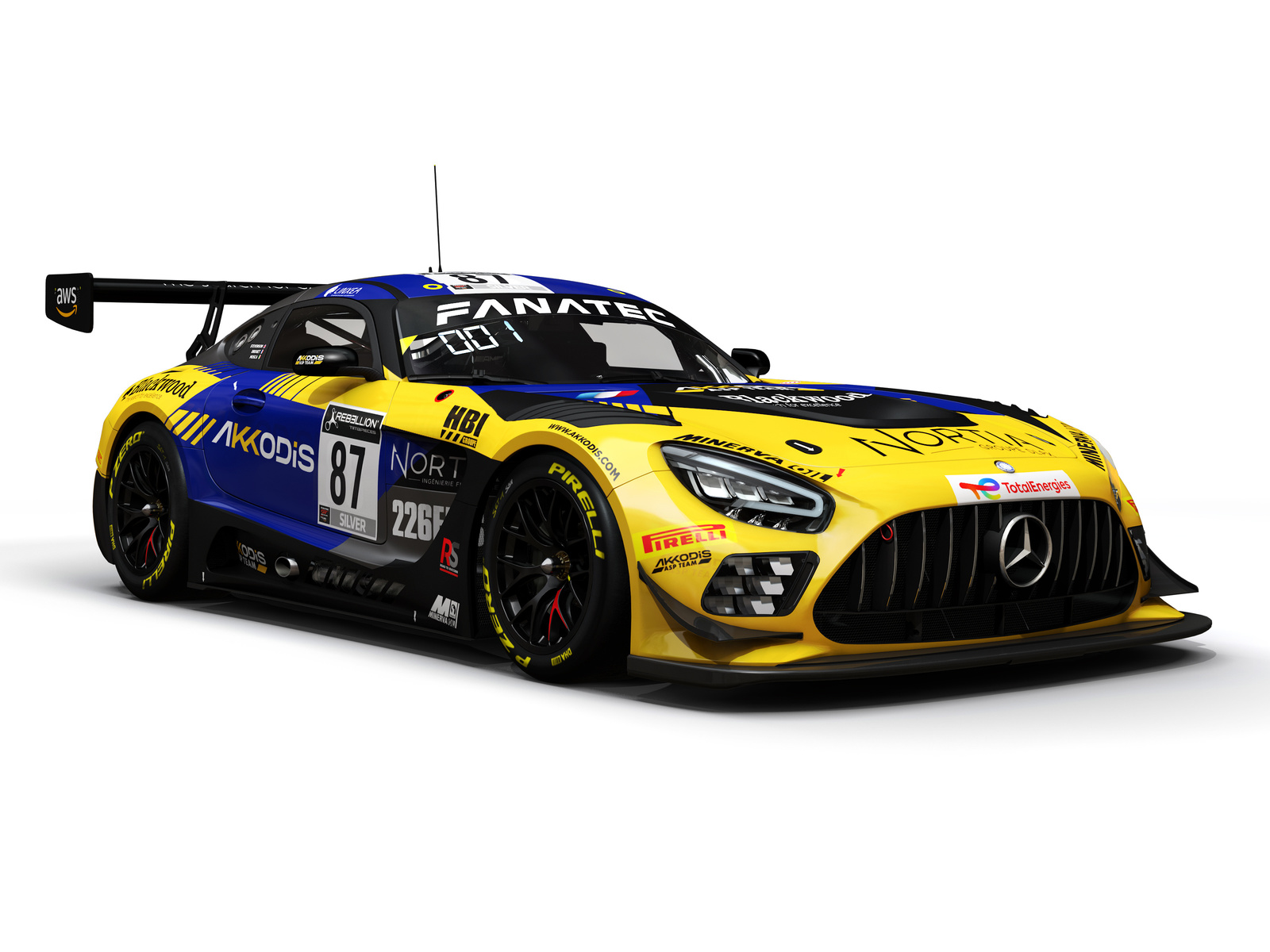 mercedes, spa24h, 2022, 87, mercedes-amg gt3, akkodis asp team