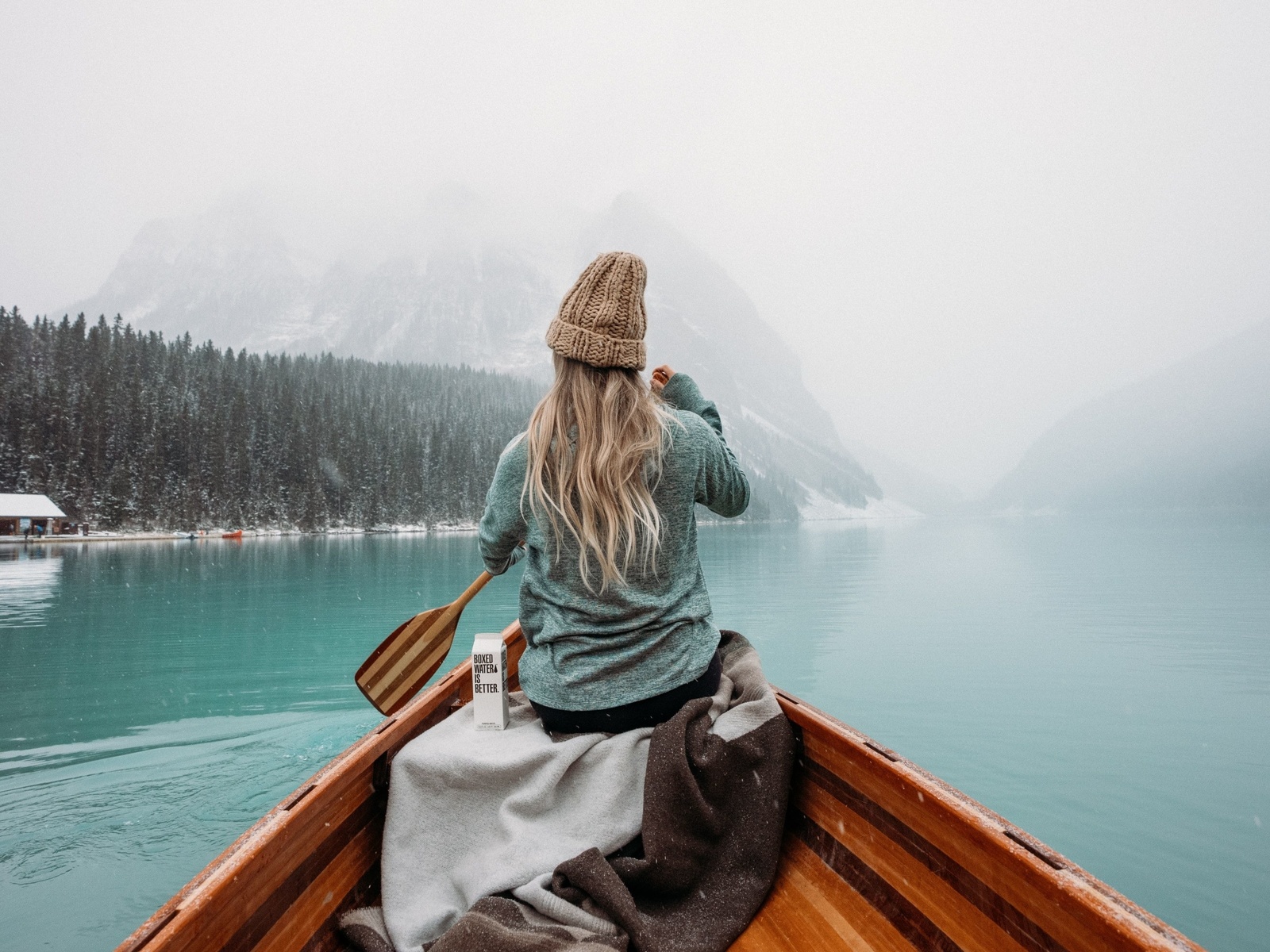 boat, coming back to nature, winter