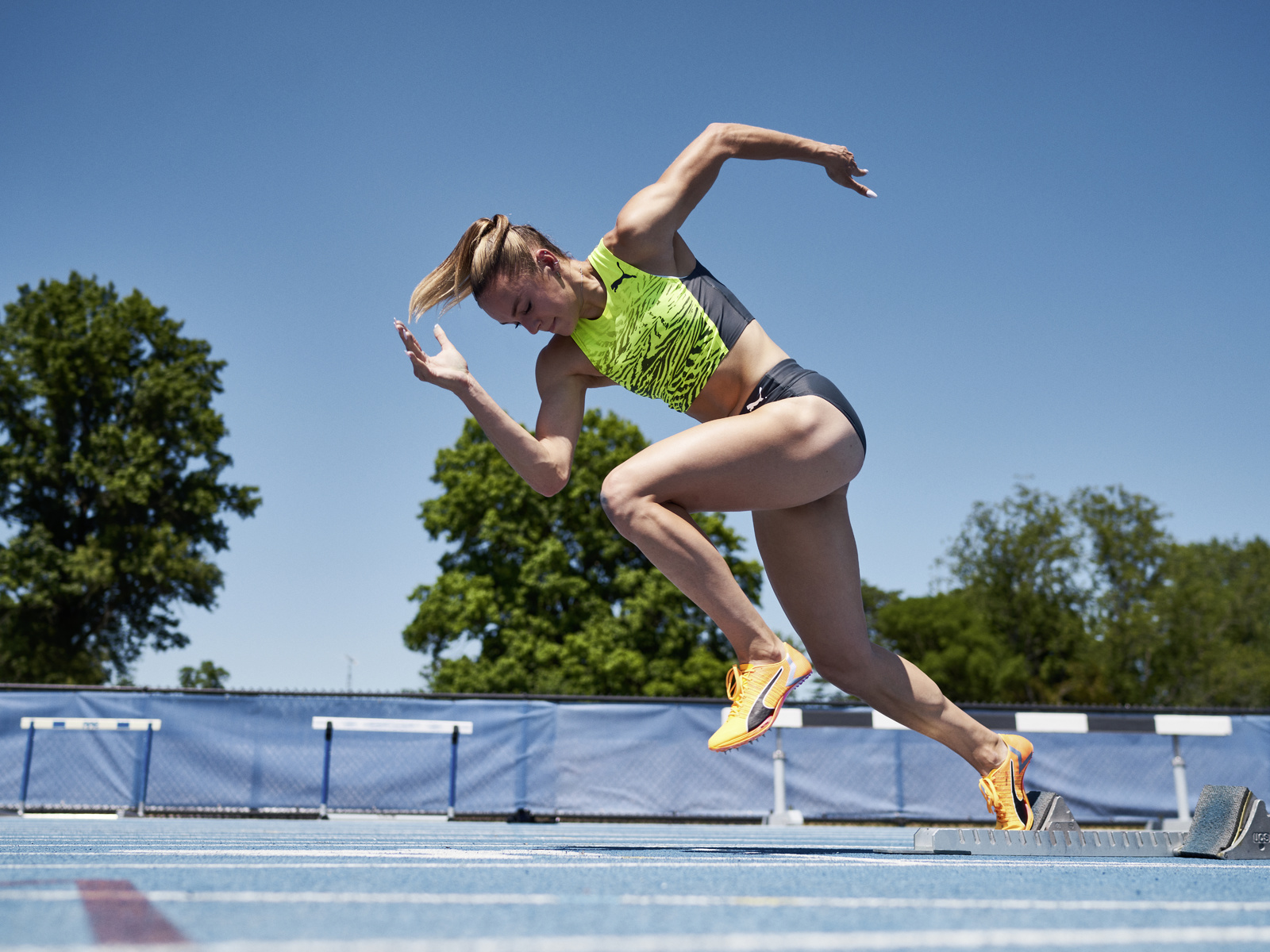 abby steiner, puma, track and field