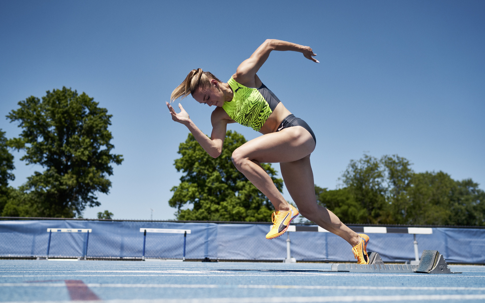 abby steiner, puma, track and field