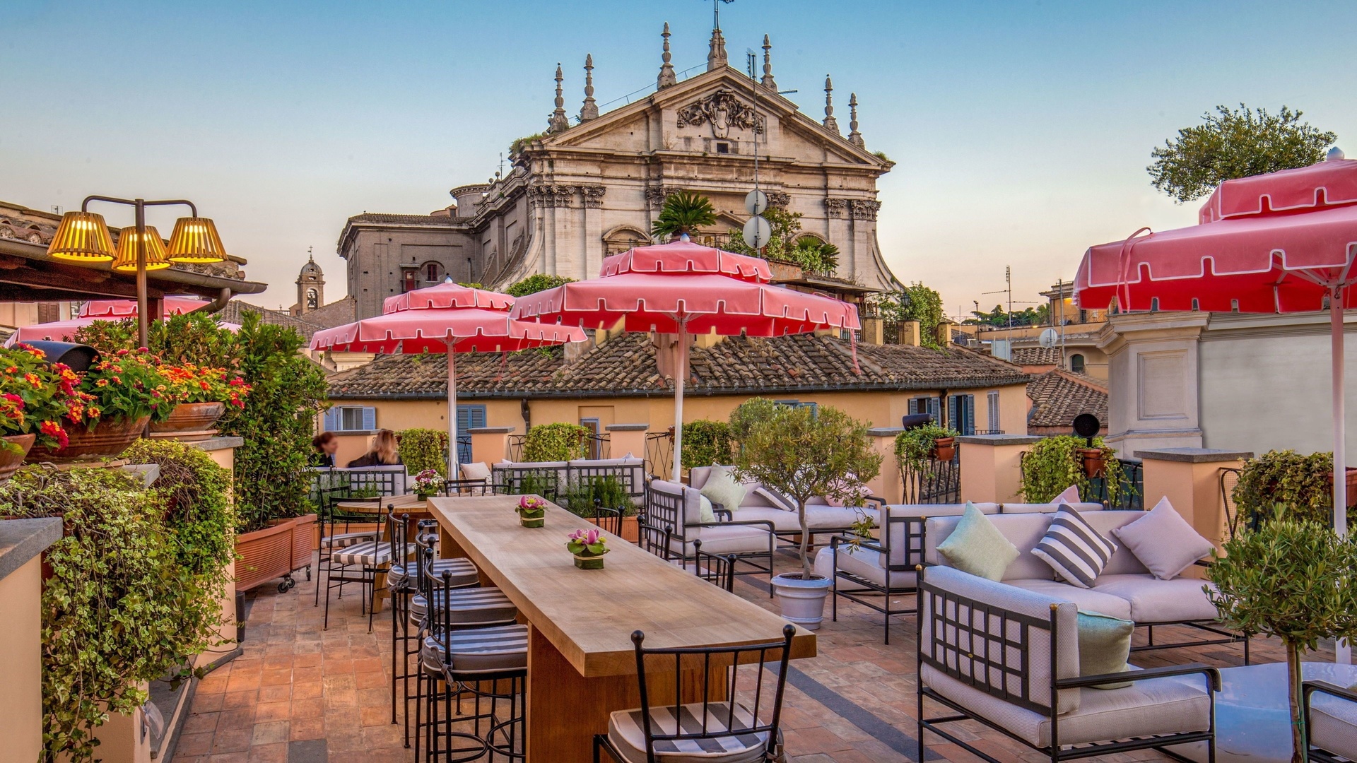 rome, italy, hotel cesari, pantheon