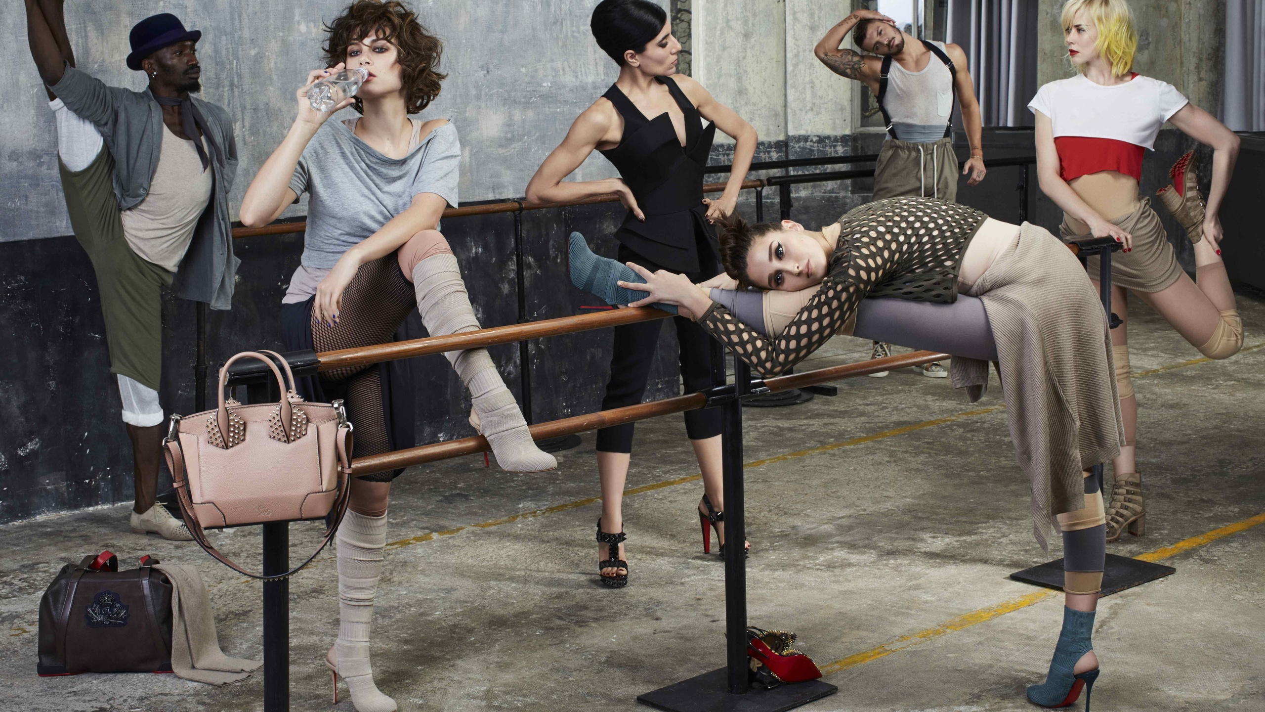 christian louboutin, blanca li, dance studio, video campaign