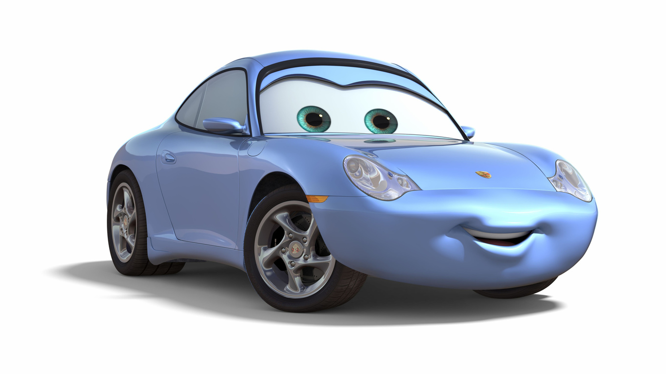 cars, computer-animated sports comedy film, sally carrera