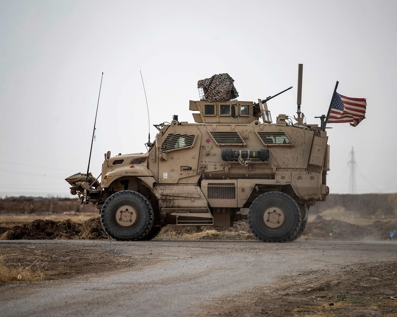 military base, us vehicle, rumaylan, syria