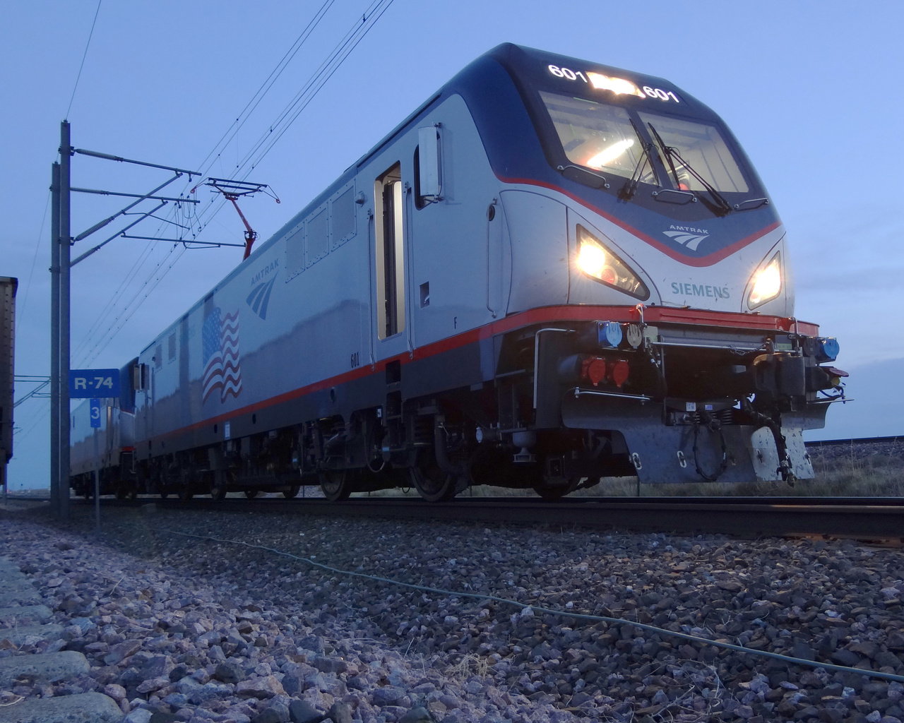 siemens, electric locomotive, amtrak cities sprinter, colorado, test drive