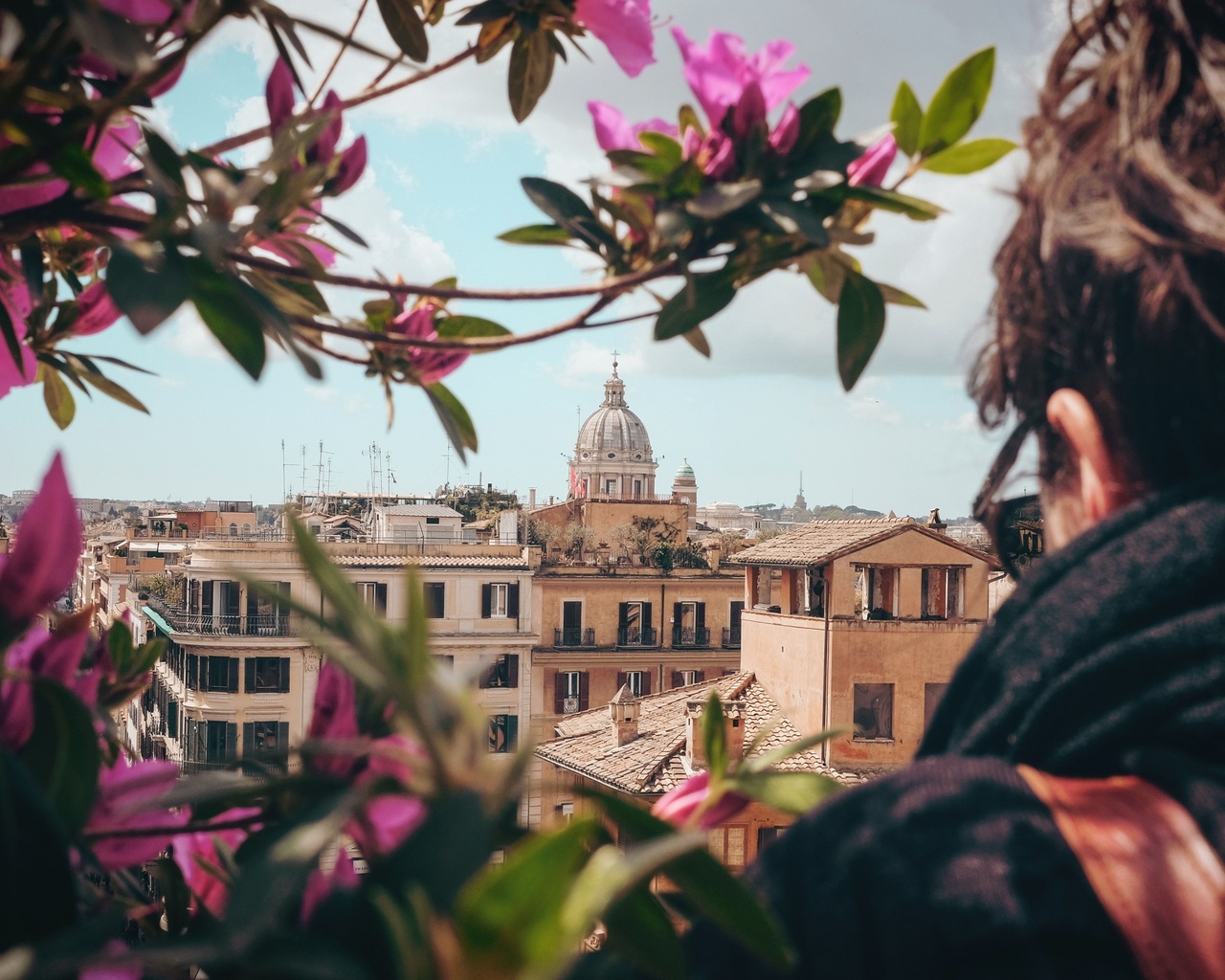 piazza di spagna, spanish steps, rome, italy