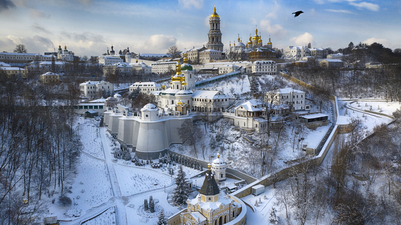 kyiv pechersk lavra, kyiv, ukraine, saint sophia cathedral