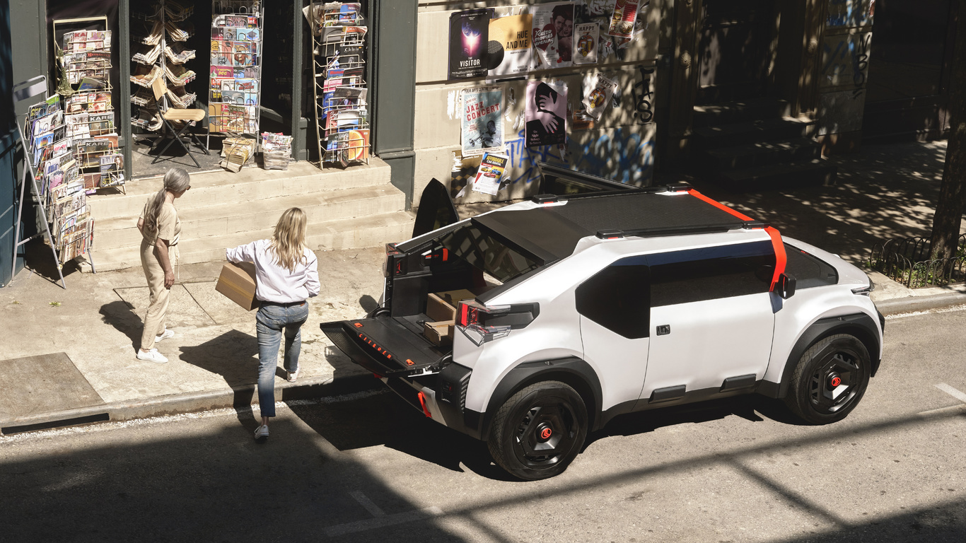 citroen, conceptual multi-activity family vehicle, citroen oli