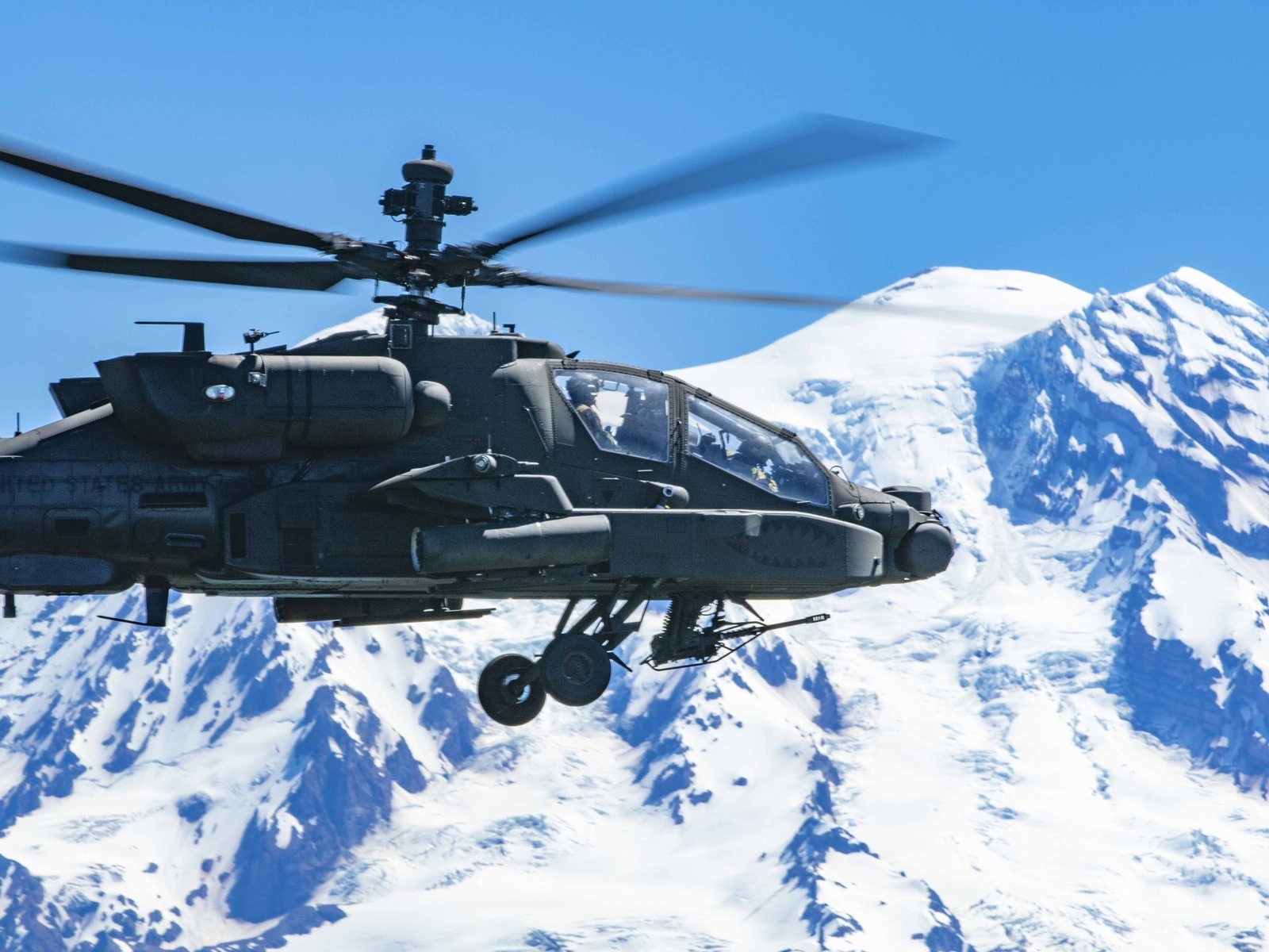 boeing, twin-turboshaft attack helicopter, boeing ah-64 apache, mount rainier