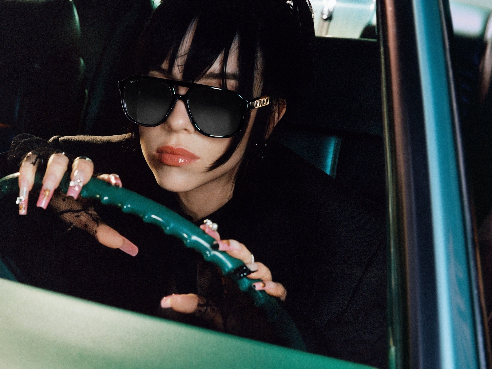 billie eilish, gucci, eyewear campaign