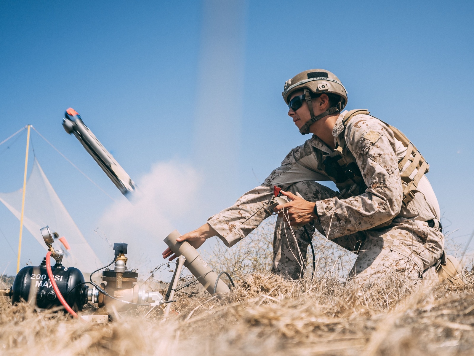 aerovironment, miniature loitering munition, switchblade 300, suicide drones, us marine corps, exercise, california