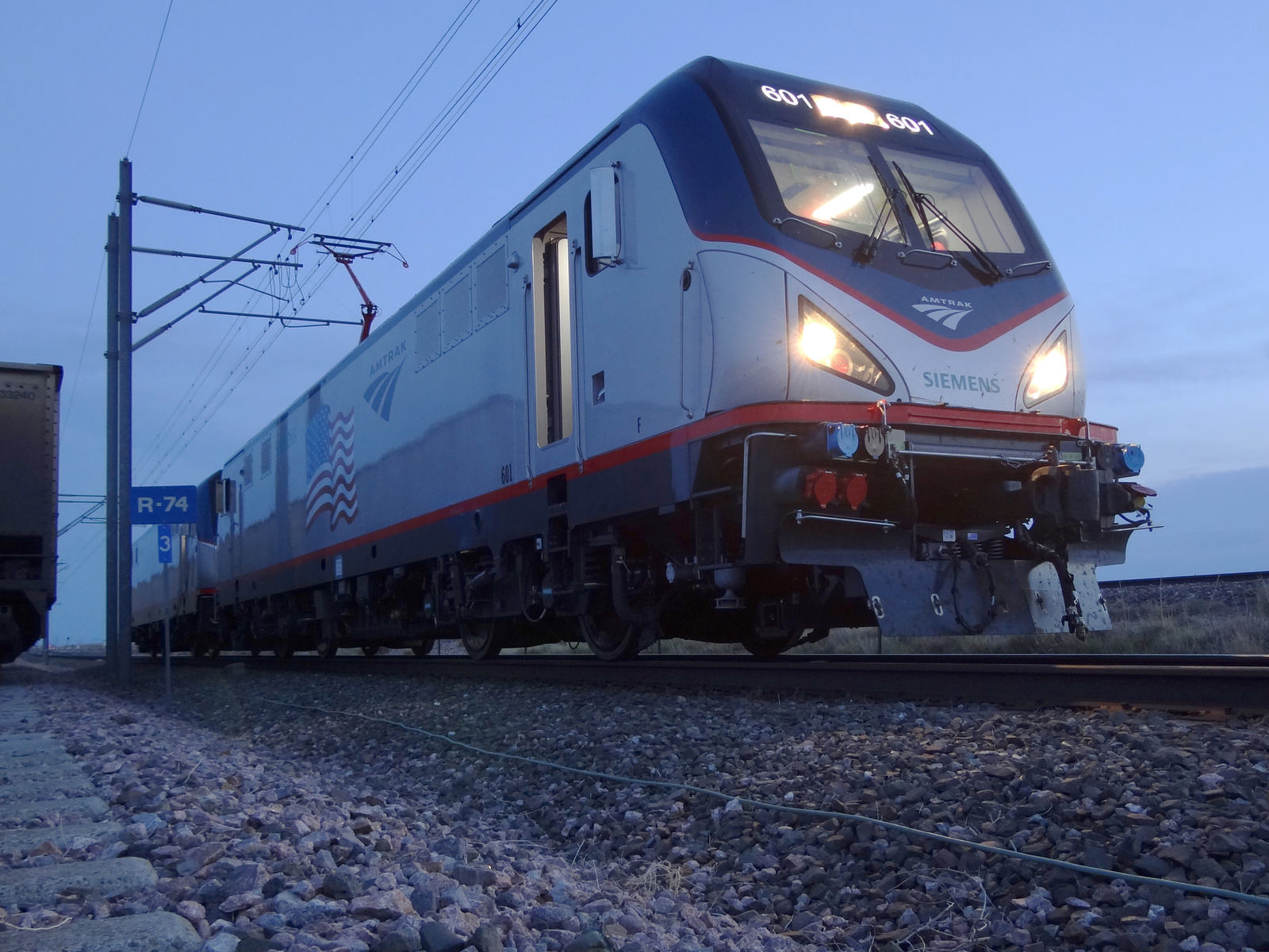 siemens, electric locomotive, amtrak cities sprinter, colorado, test drive