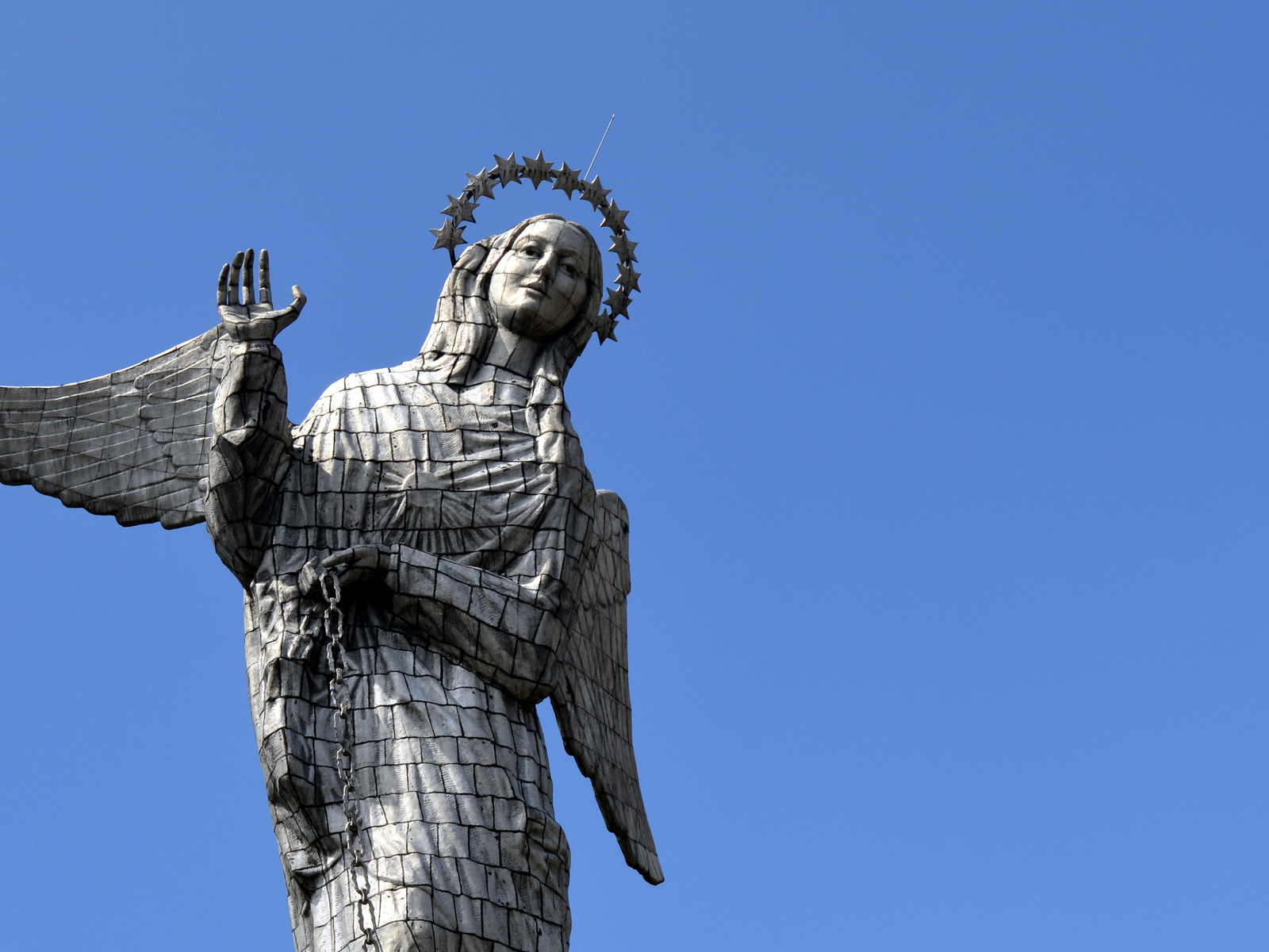 quito, ecuador, el panecillo, virgen de quito