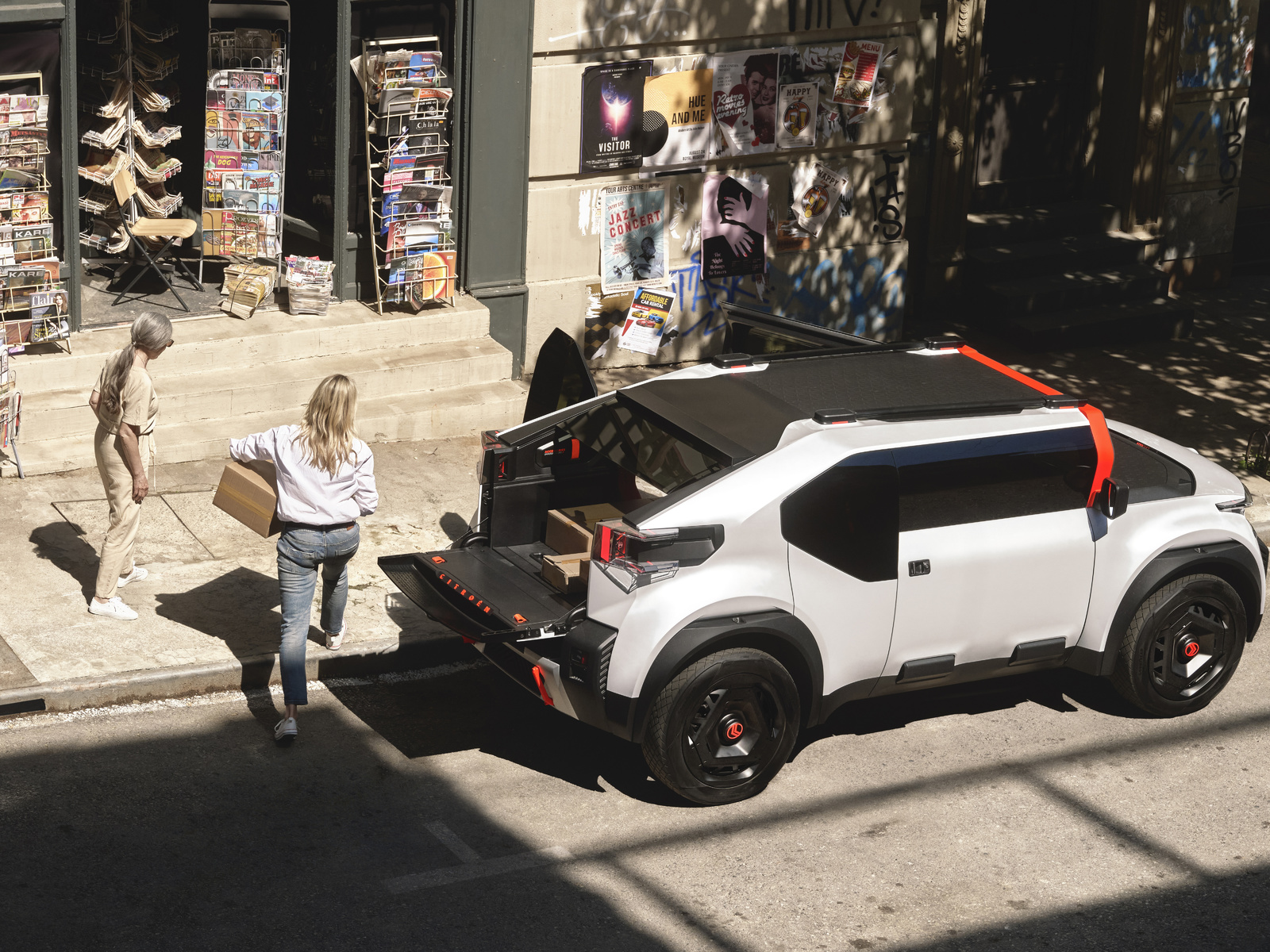 citroen, conceptual multi-activity family vehicle, citroen oli