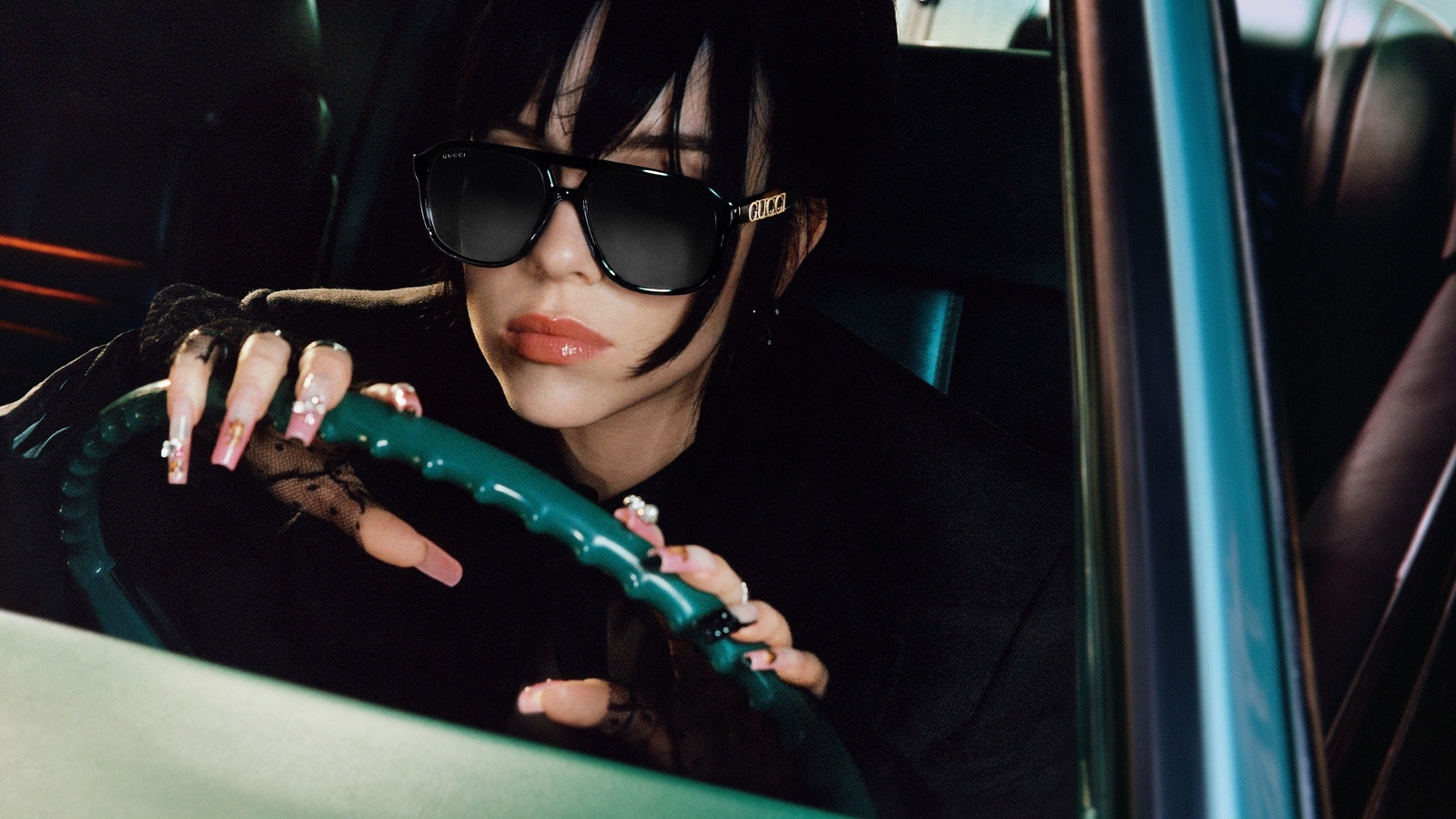 billie eilish, gucci, eyewear campaign