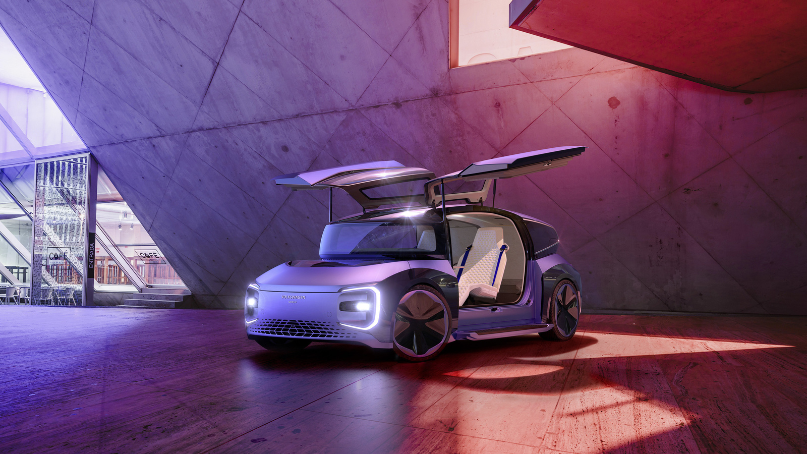 volkswagen, concept, truly autonomous future