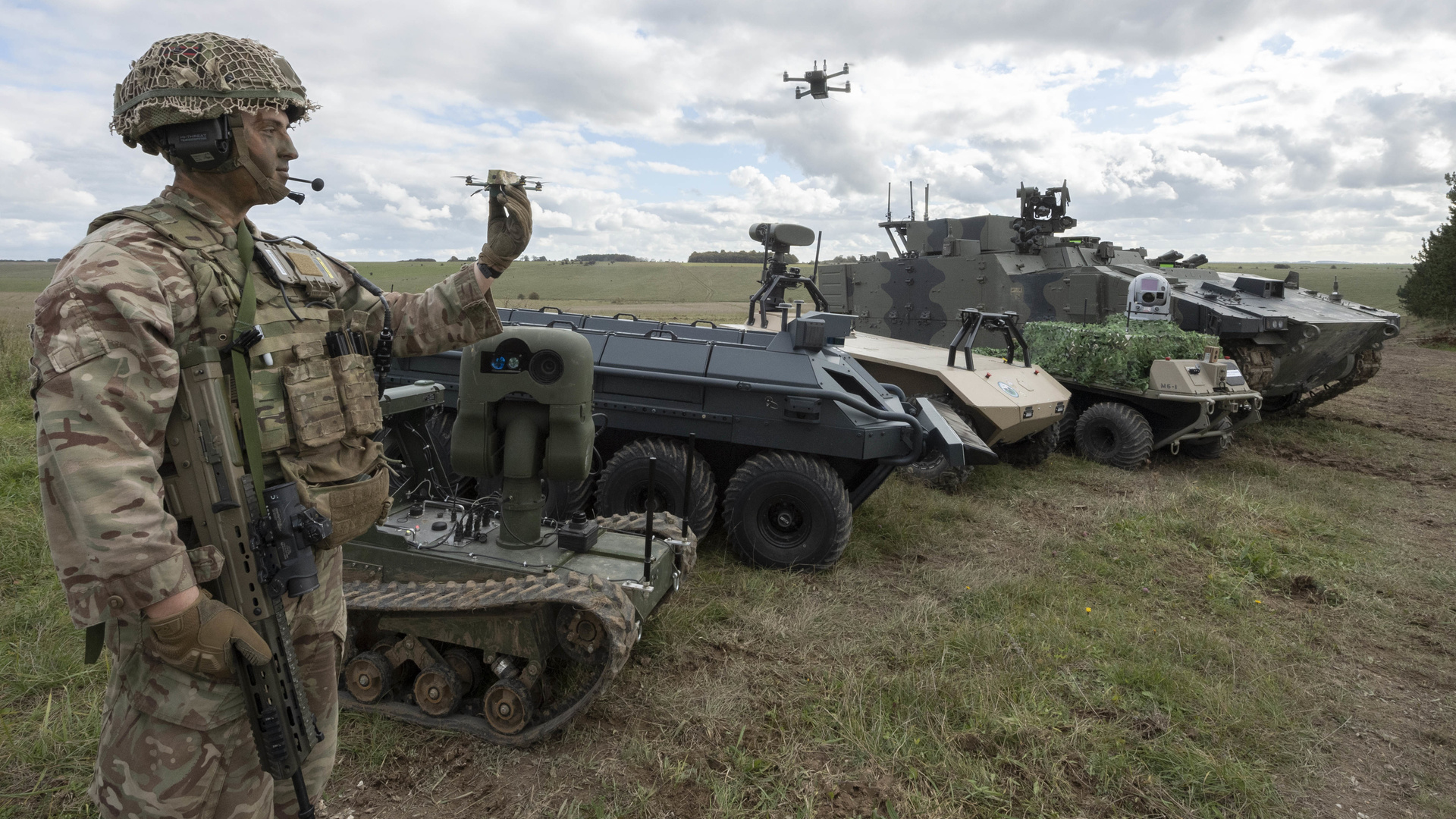 british army, future soldier, un-crewed aerial systems, air defence, logistical support