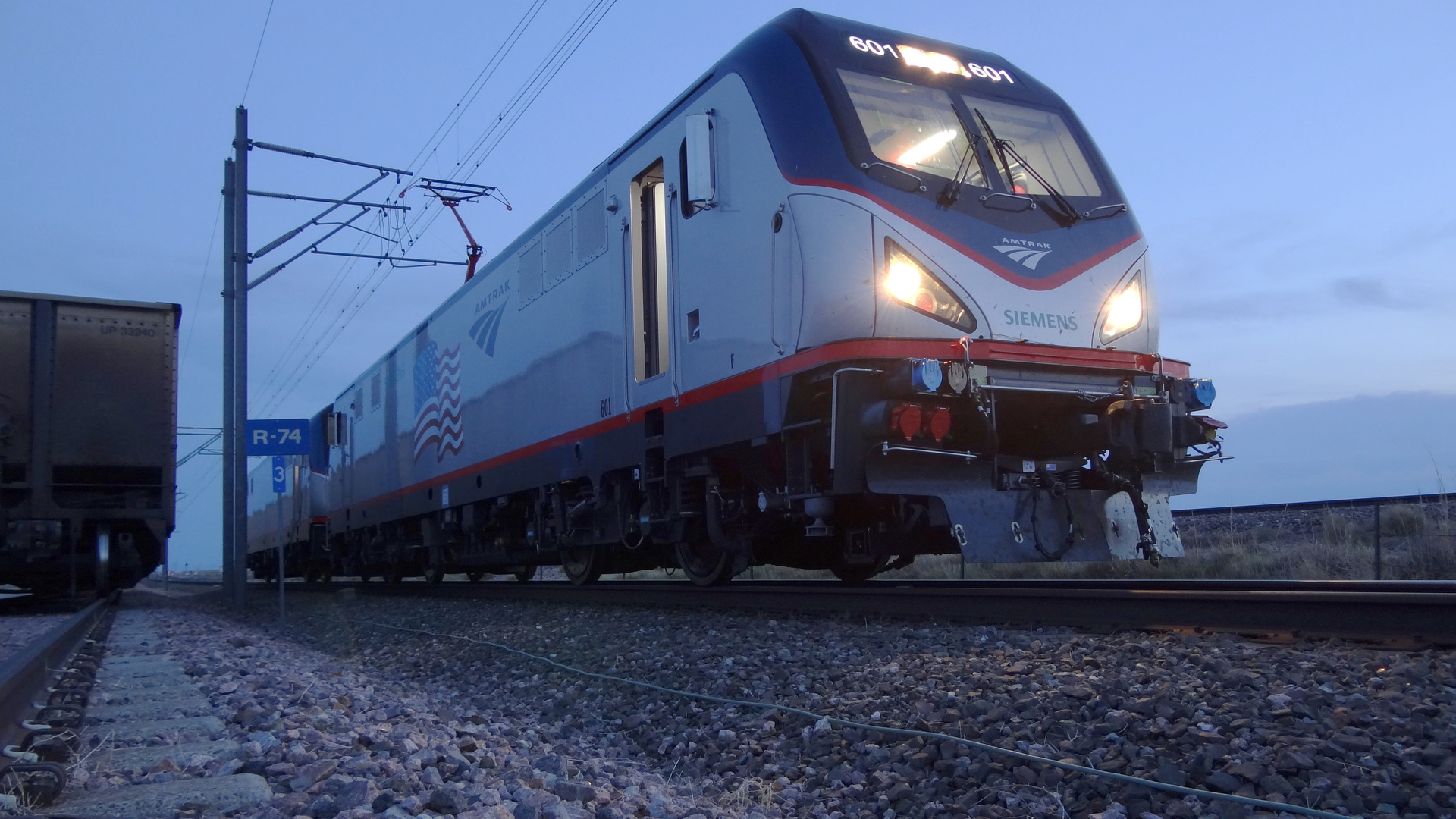 siemens, electric locomotive, amtrak cities sprinter, colorado, test drive