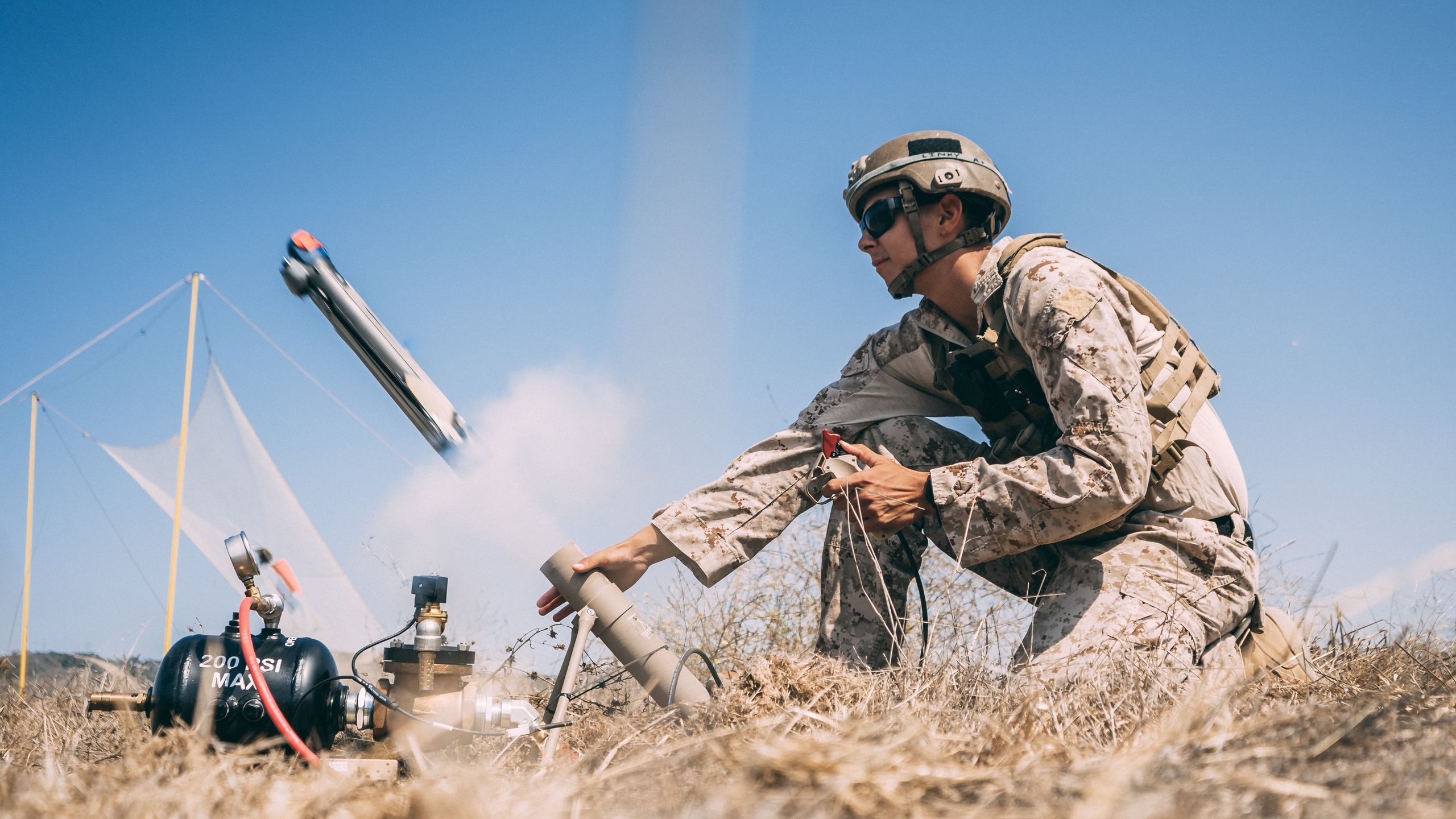 aerovironment, miniature loitering munition, switchblade 300, suicide drones, us marine corps, exercise, california