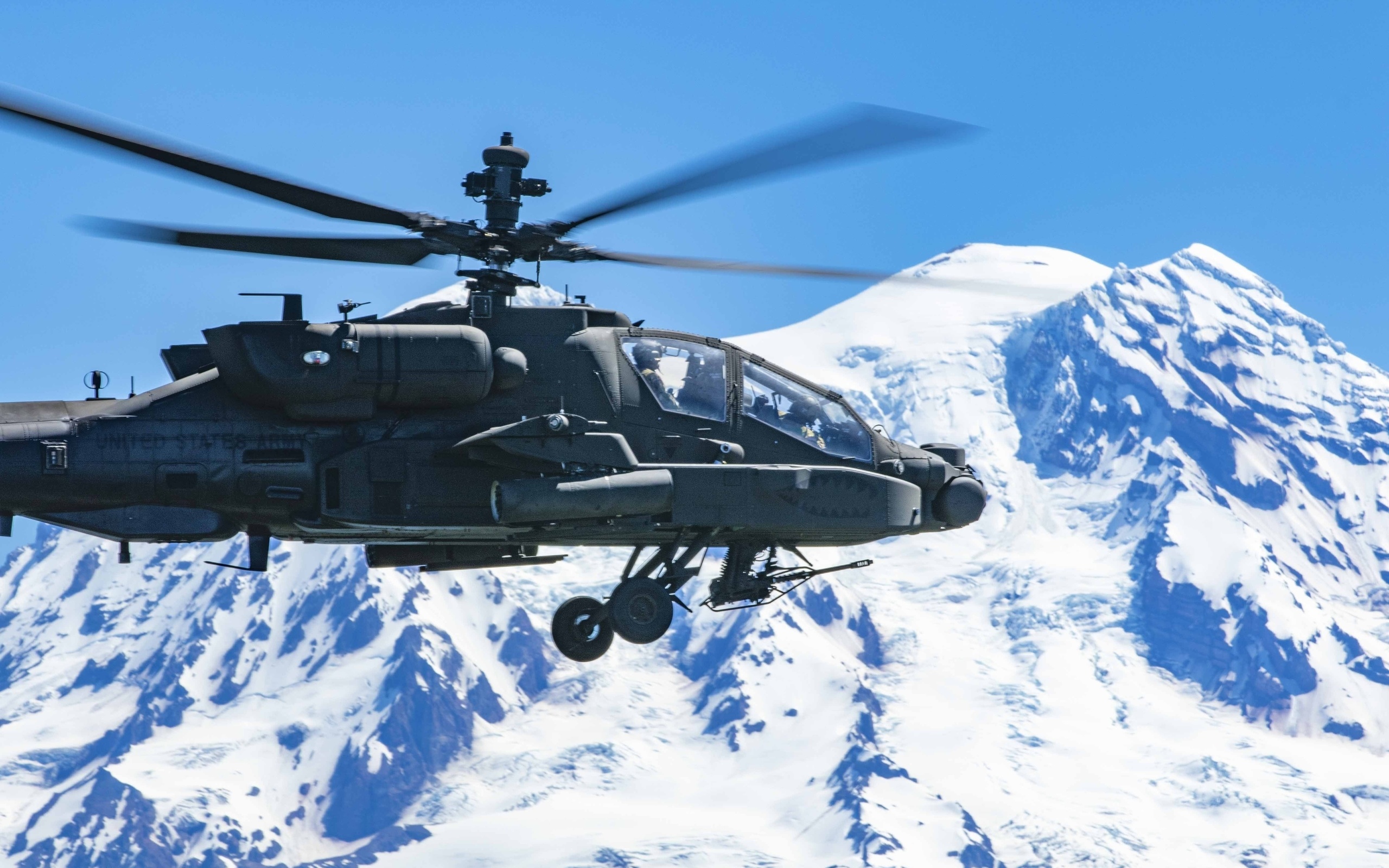 boeing, twin-turboshaft attack helicopter, boeing ah-64 apache, mount rainier