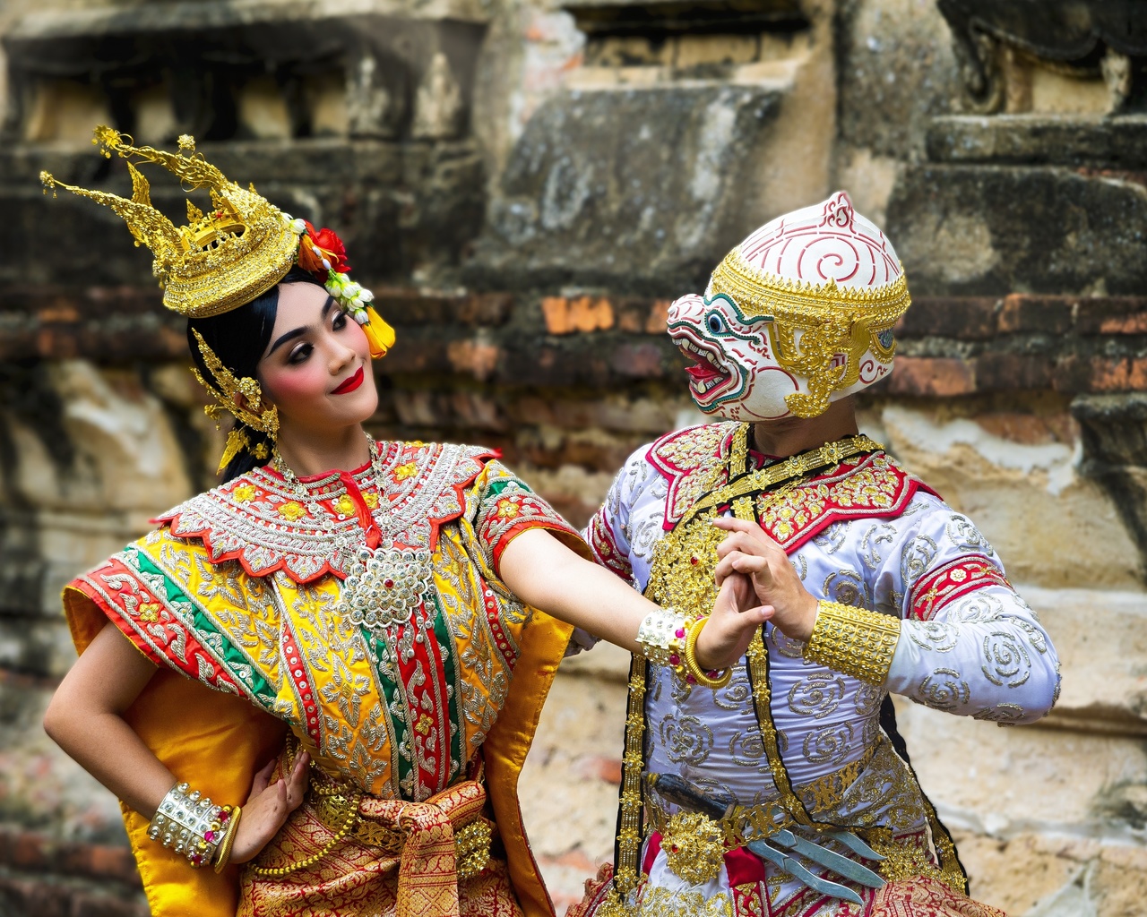 thailand, khon, dance drama