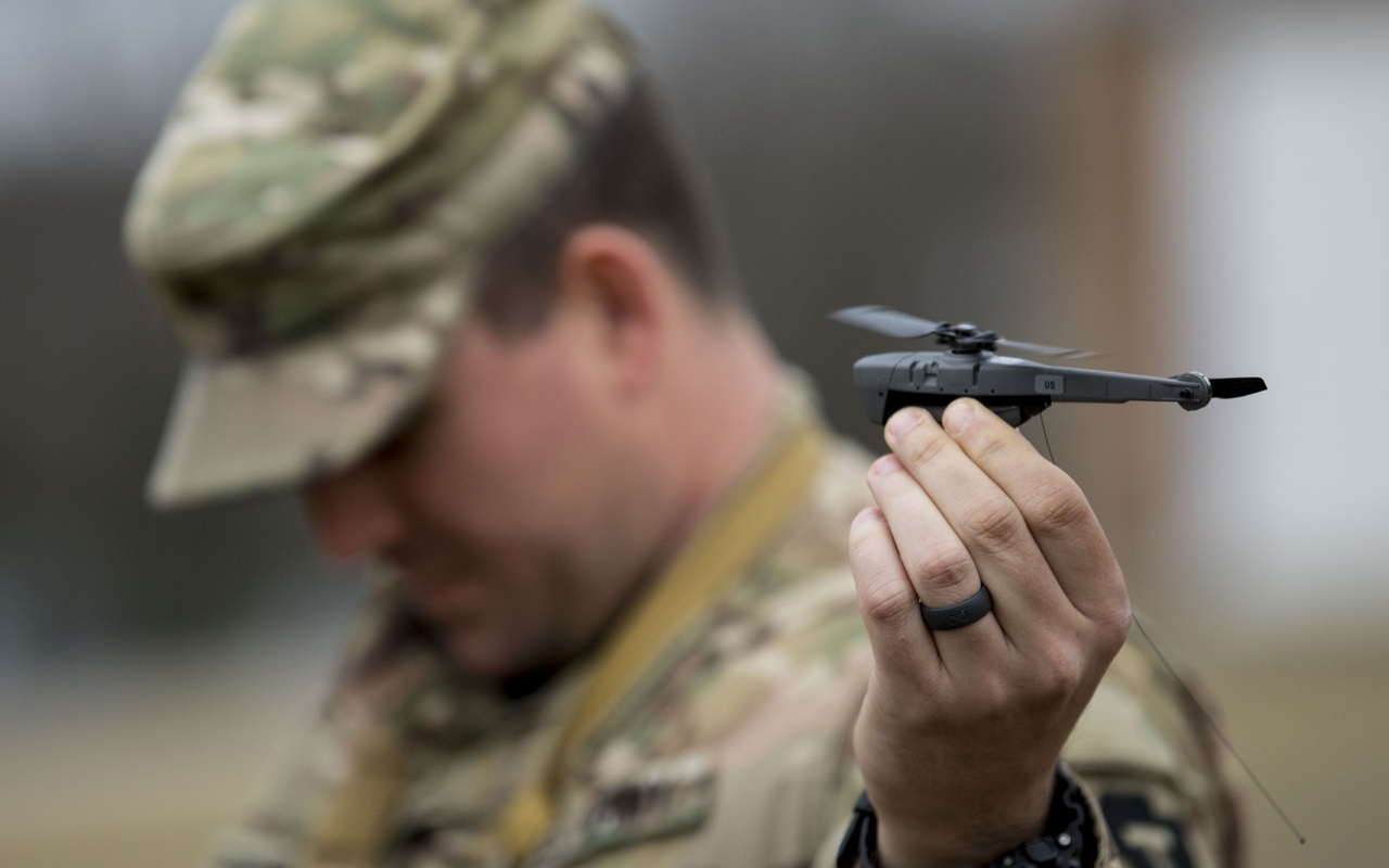 black hornet nano, military micro unmanned aerial vehicle, us army