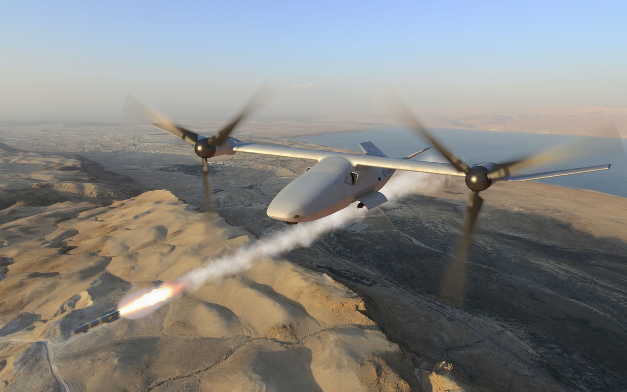 bell v-247 vigilant, large tiltrotor unmanned aerial vehicle, concept