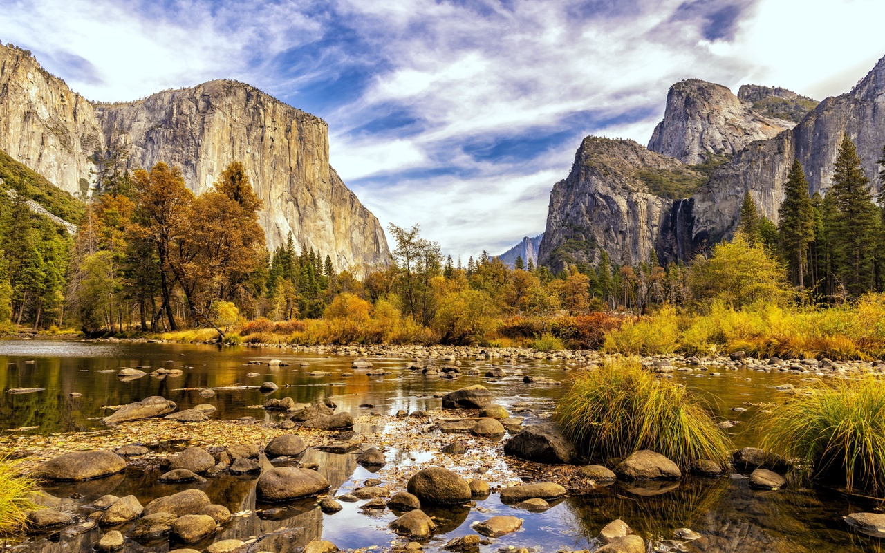 view of yosemite valley, yosemite national park, california