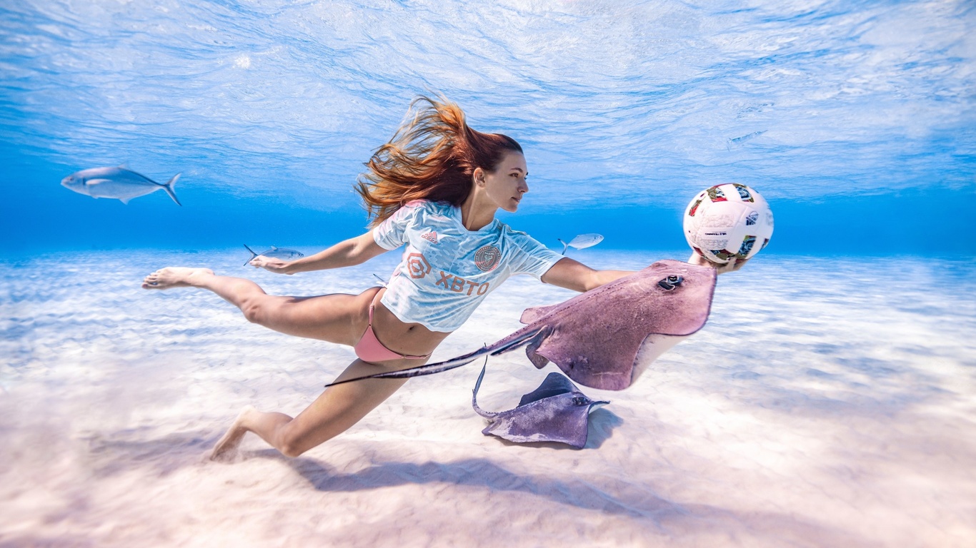 stingrays, cayman islands, coral tomascik, adidas