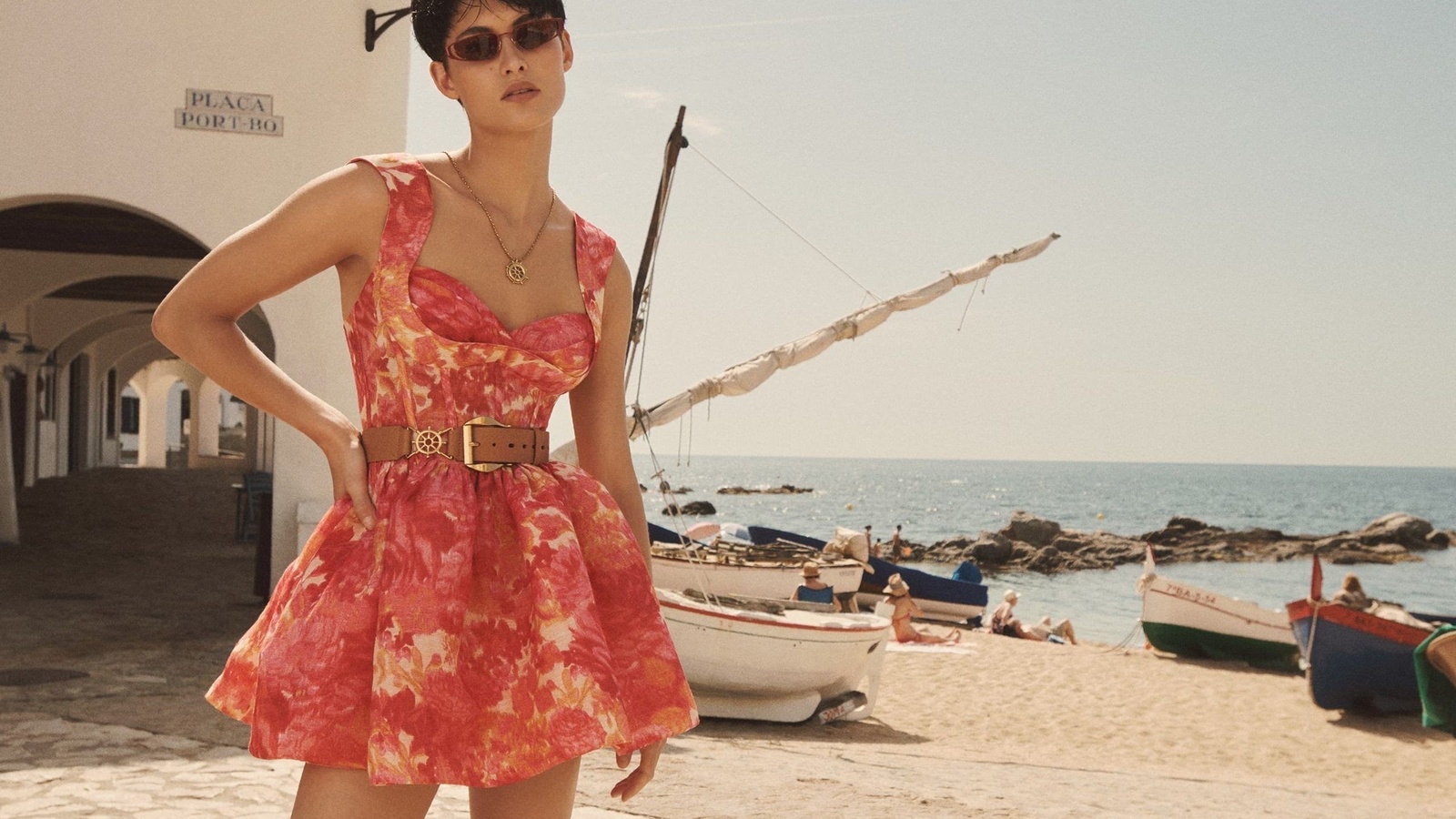 zimmermann, resort 2023 campaign, coastal chic, grace elizabeth