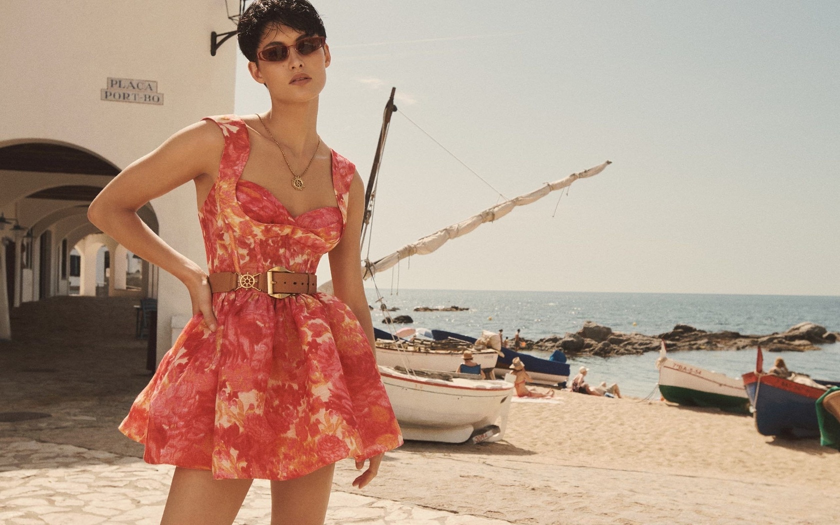 zimmermann, resort 2023 campaign, coastal chic, grace elizabeth