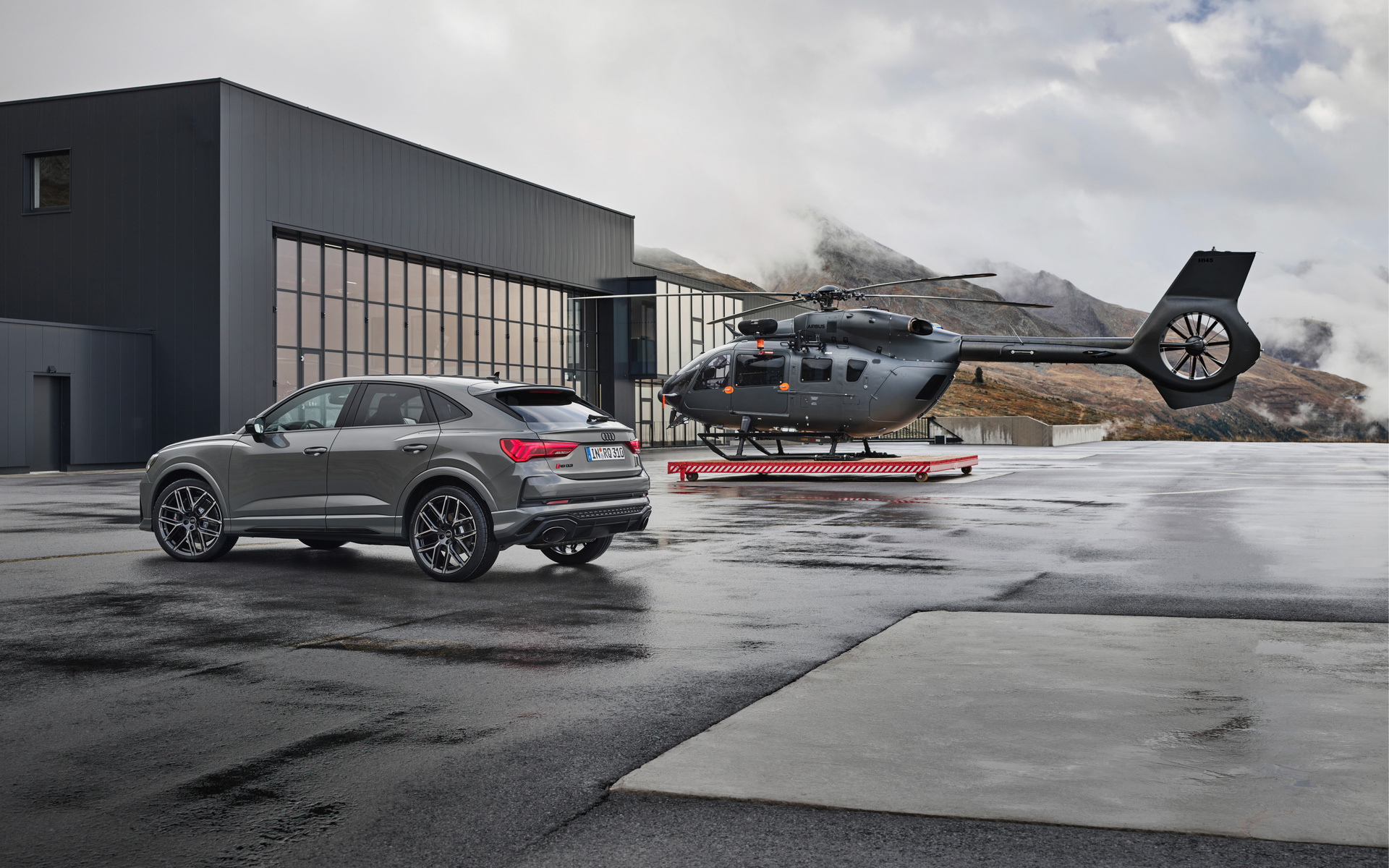 audi, chronos grey matallic, audi rs q3 sportback edition 10 years