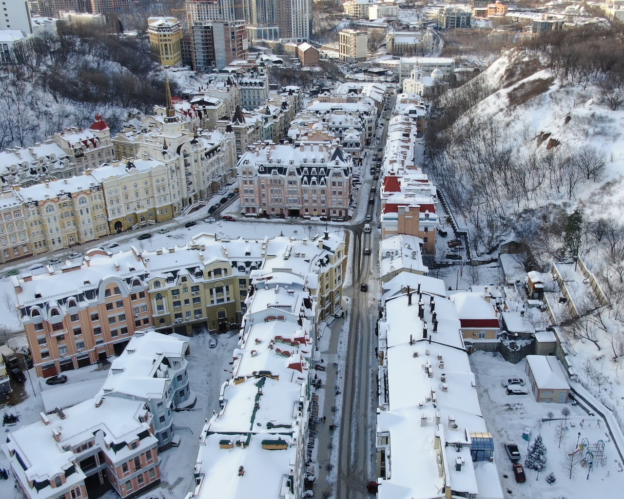 winter, kyiv, ukraine