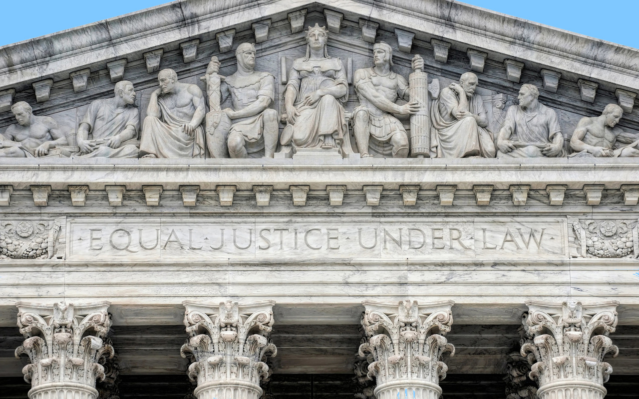 supreme court building, frieze, washington, equal justice under law