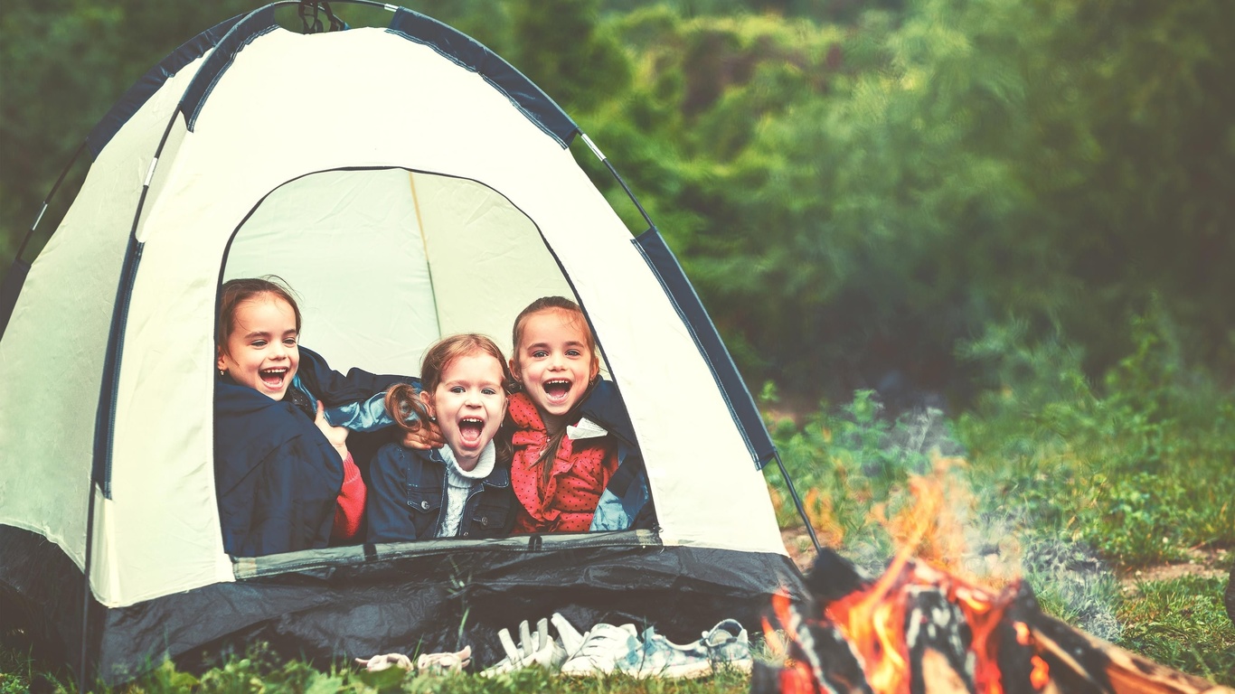 adventure, tourism, kids, nature, camping