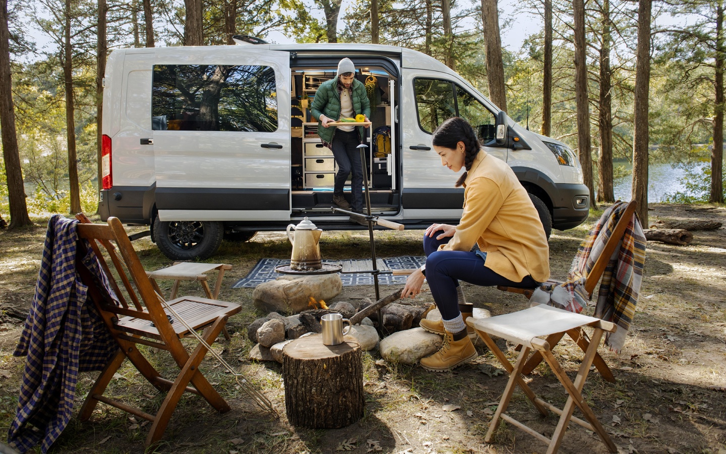 ford, 2023, van life, ford transit trail