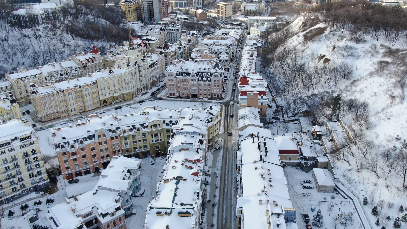 winter, kyiv, ukraine