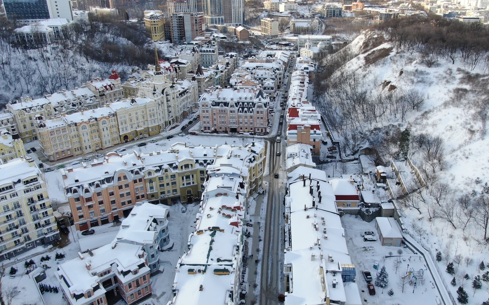 winter, kyiv, ukraine