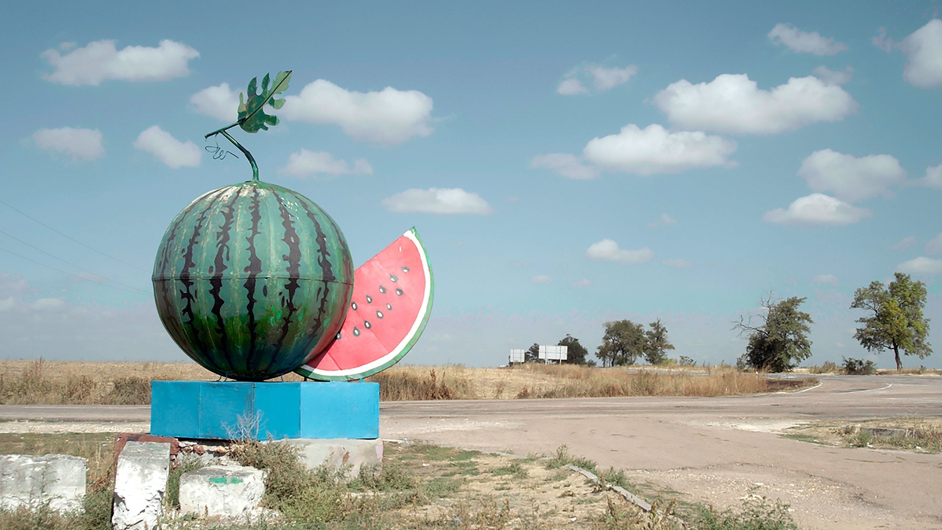 kherson region, ukraine, watermelon