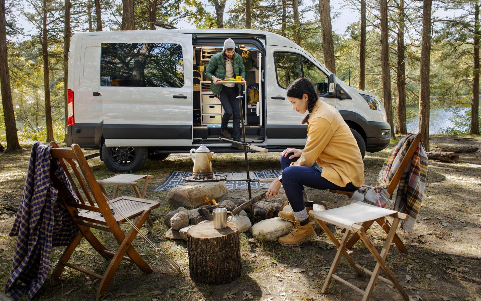 ford, 2023, van life, ford transit trail