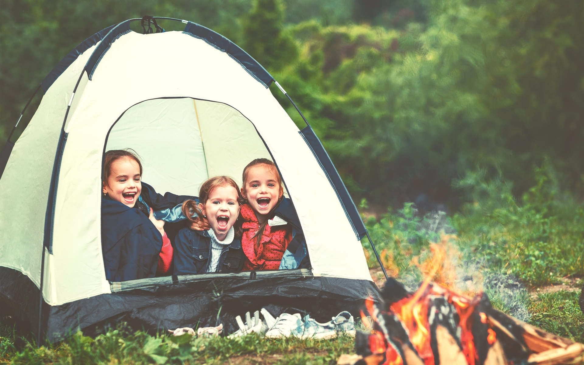 adventure, tourism, kids, nature, camping