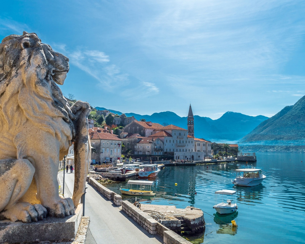 boka bay, montenegro, adriatic sea, perast