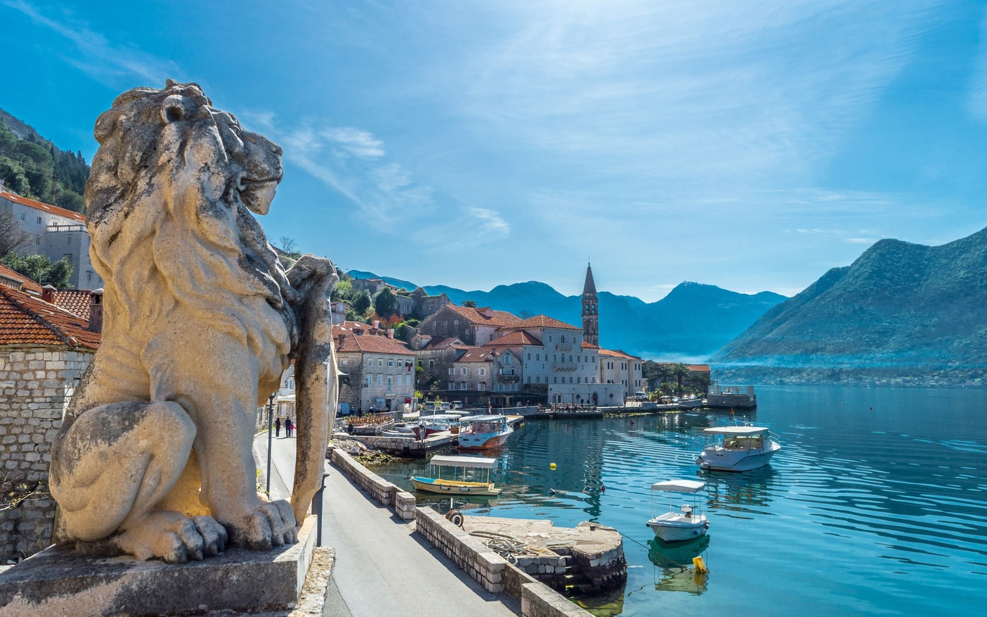 boka bay, montenegro, adriatic sea, perast