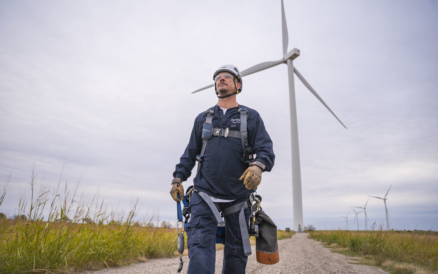 wind farm, wind turbines, green energy