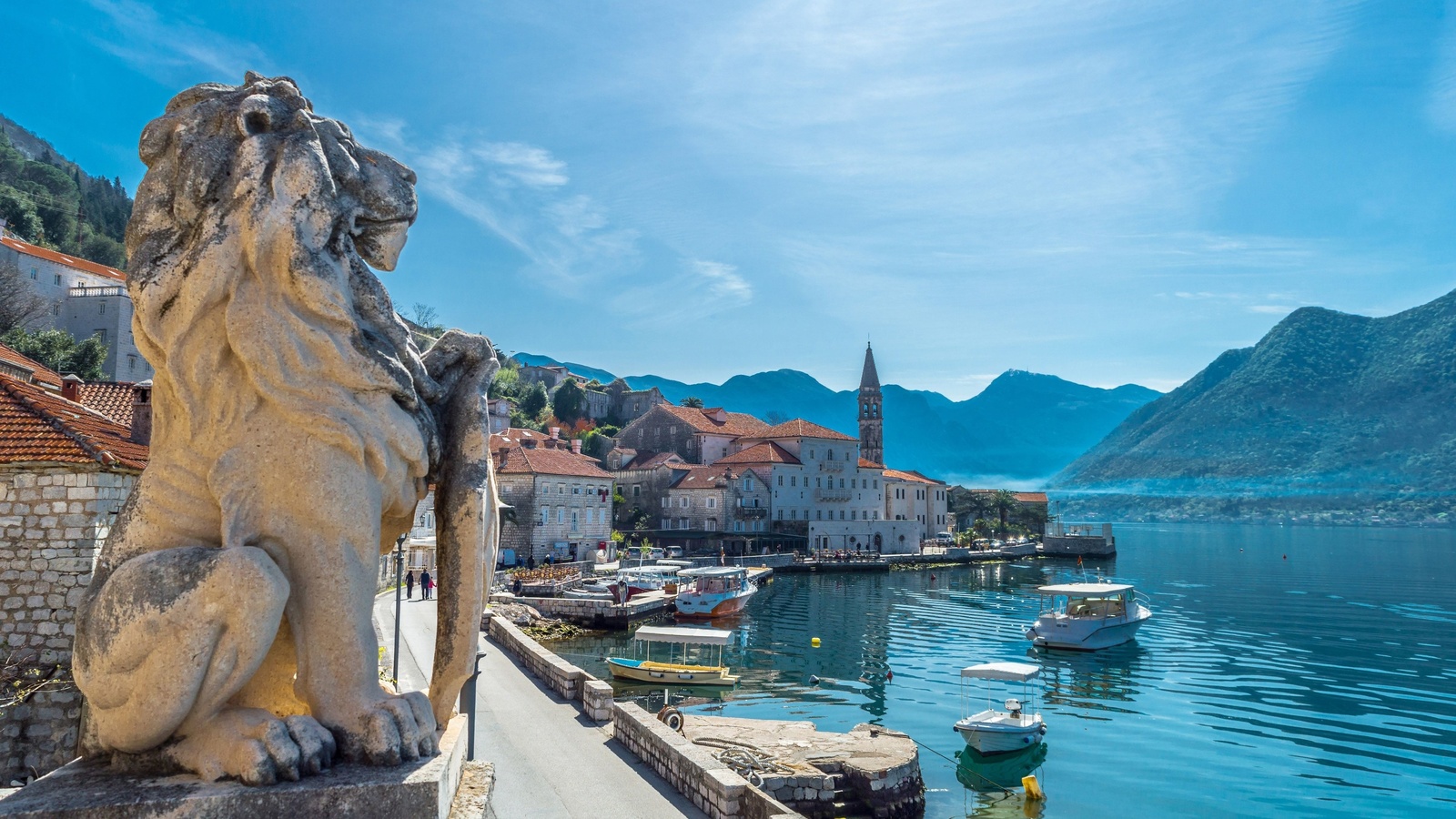 boka bay, montenegro, adriatic sea, perast