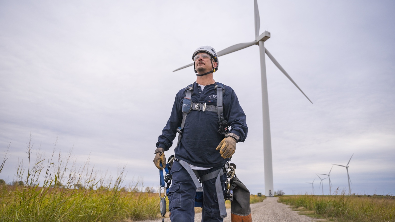 wind farm, wind turbines, green energy