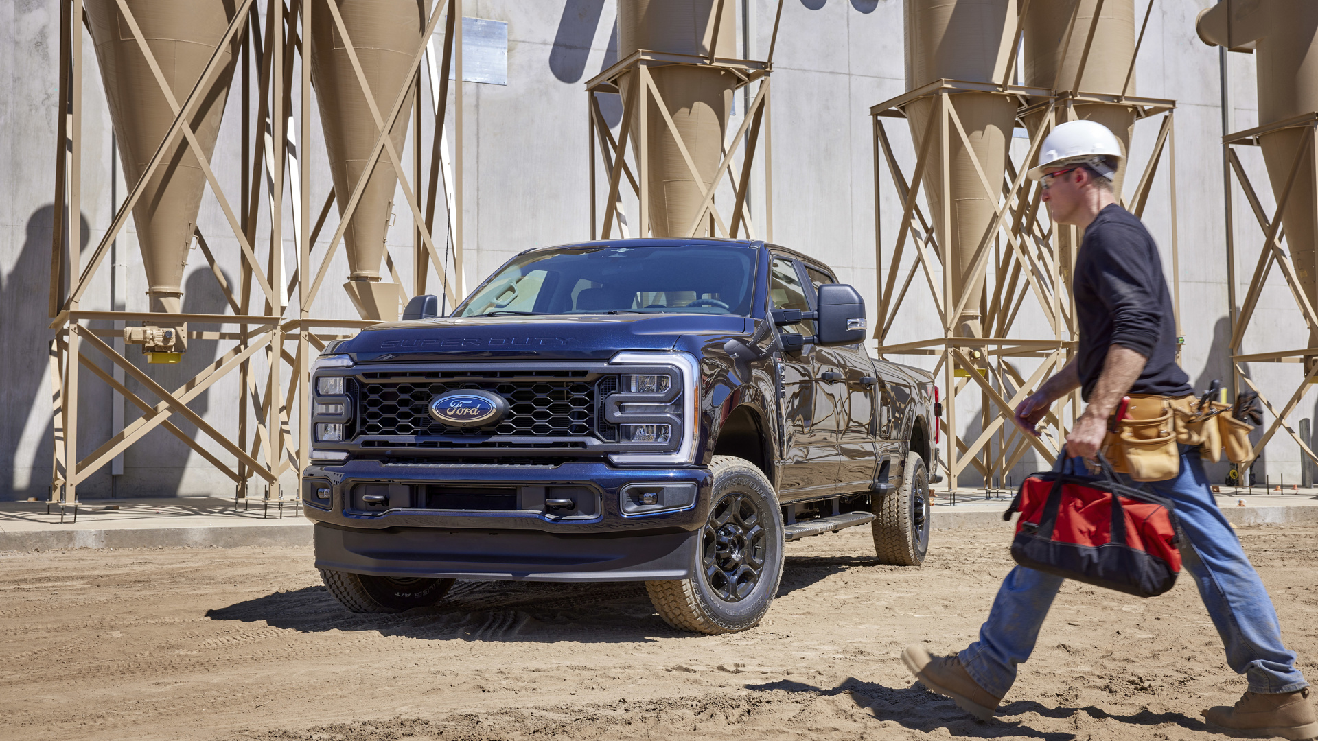 ford, pickup, truck, 2023, ford super duty f-250 xl stx