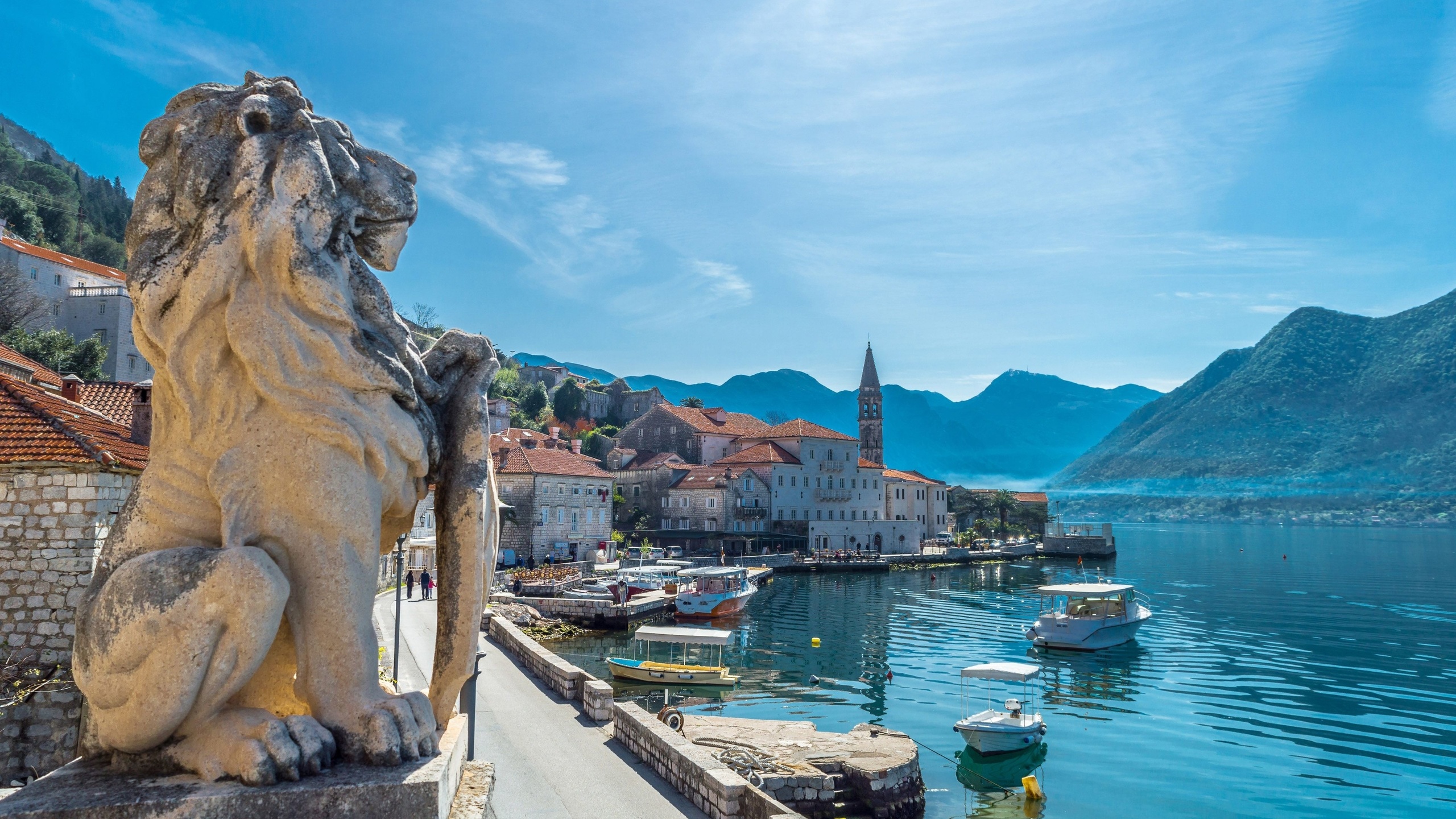 boka bay, montenegro, adriatic sea, perast