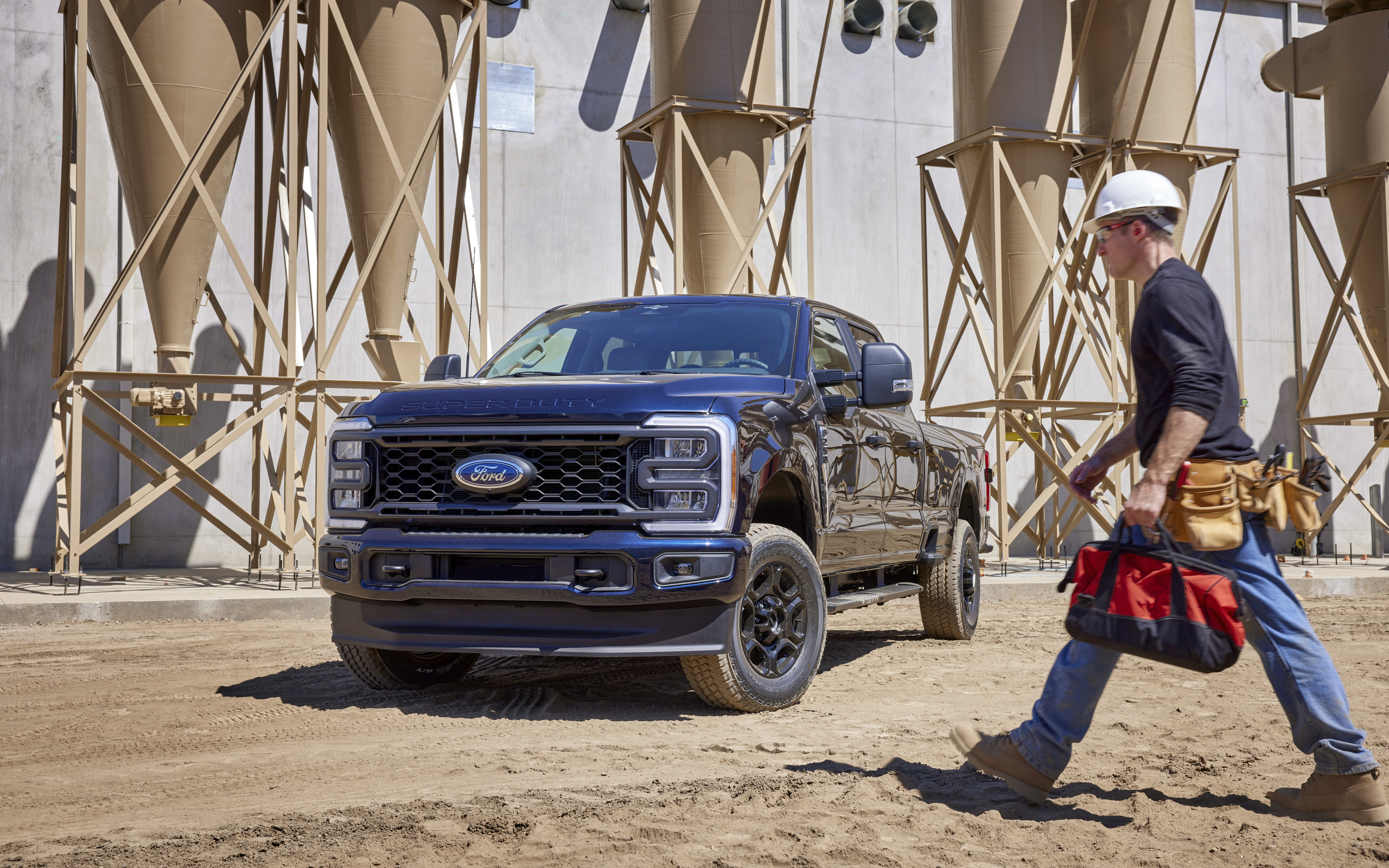 ford, pickup, truck, 2023, ford super duty f-250 xl stx