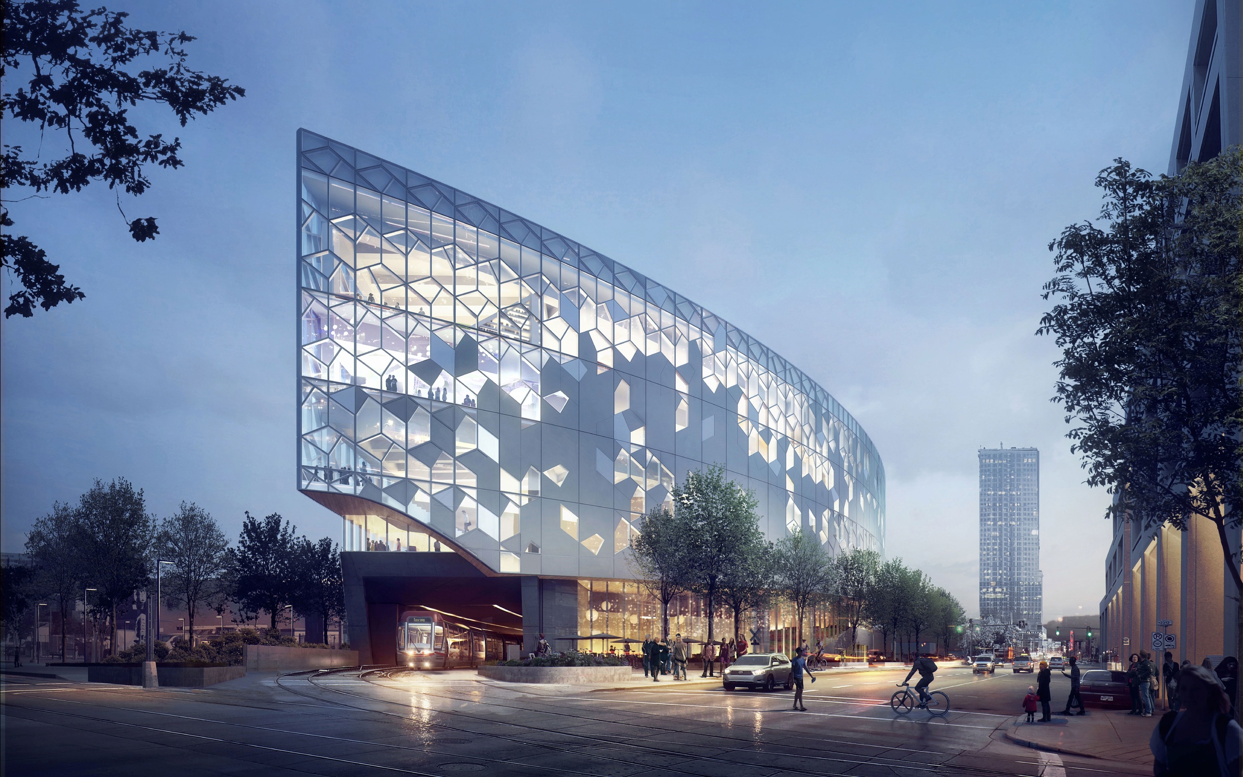 calgary central library, calgary, alberta, canada